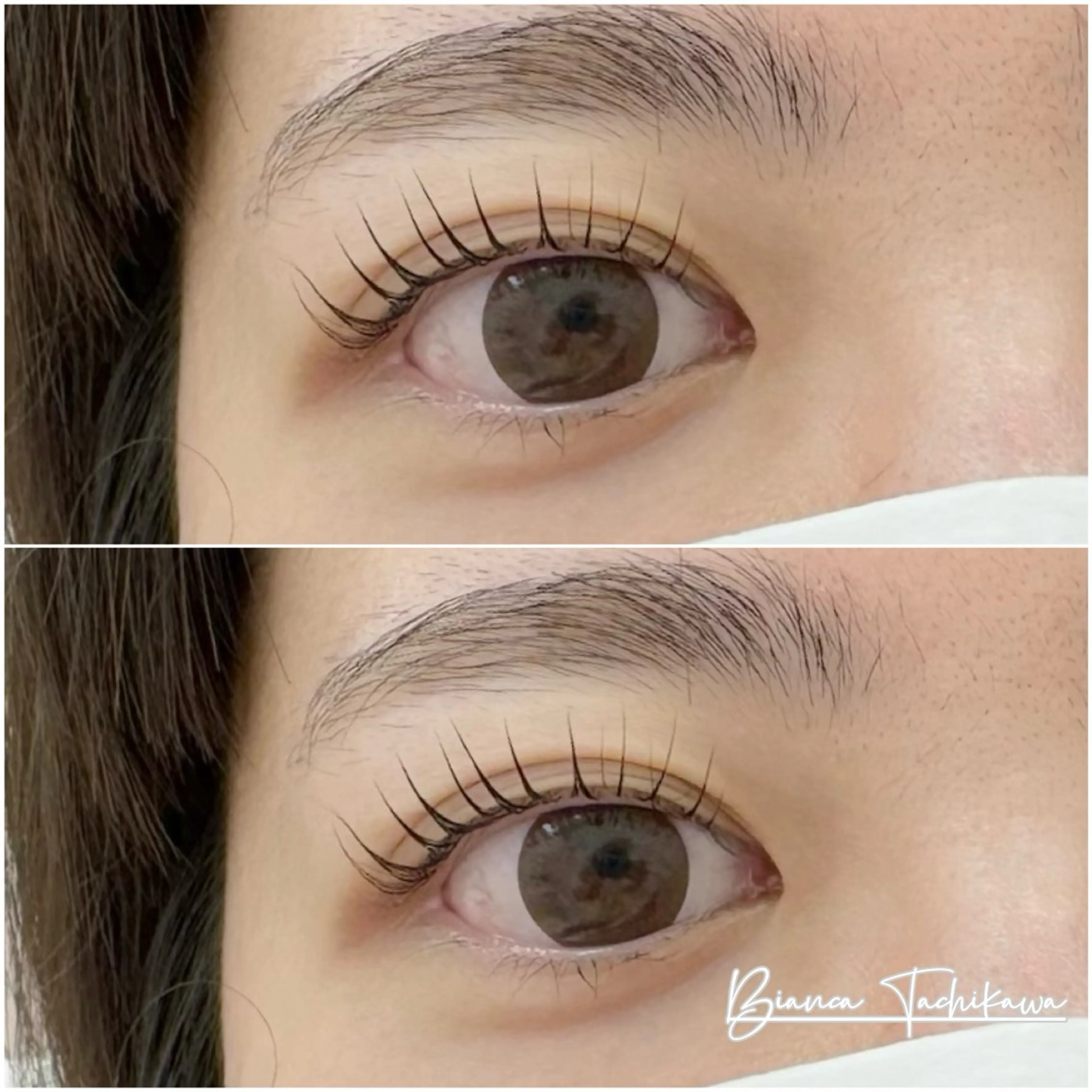 ❣️ぱっちりお目元に！パリジェンヌラッシュリフト❣️✨トリートメント仕上げ✨【立川】の写真