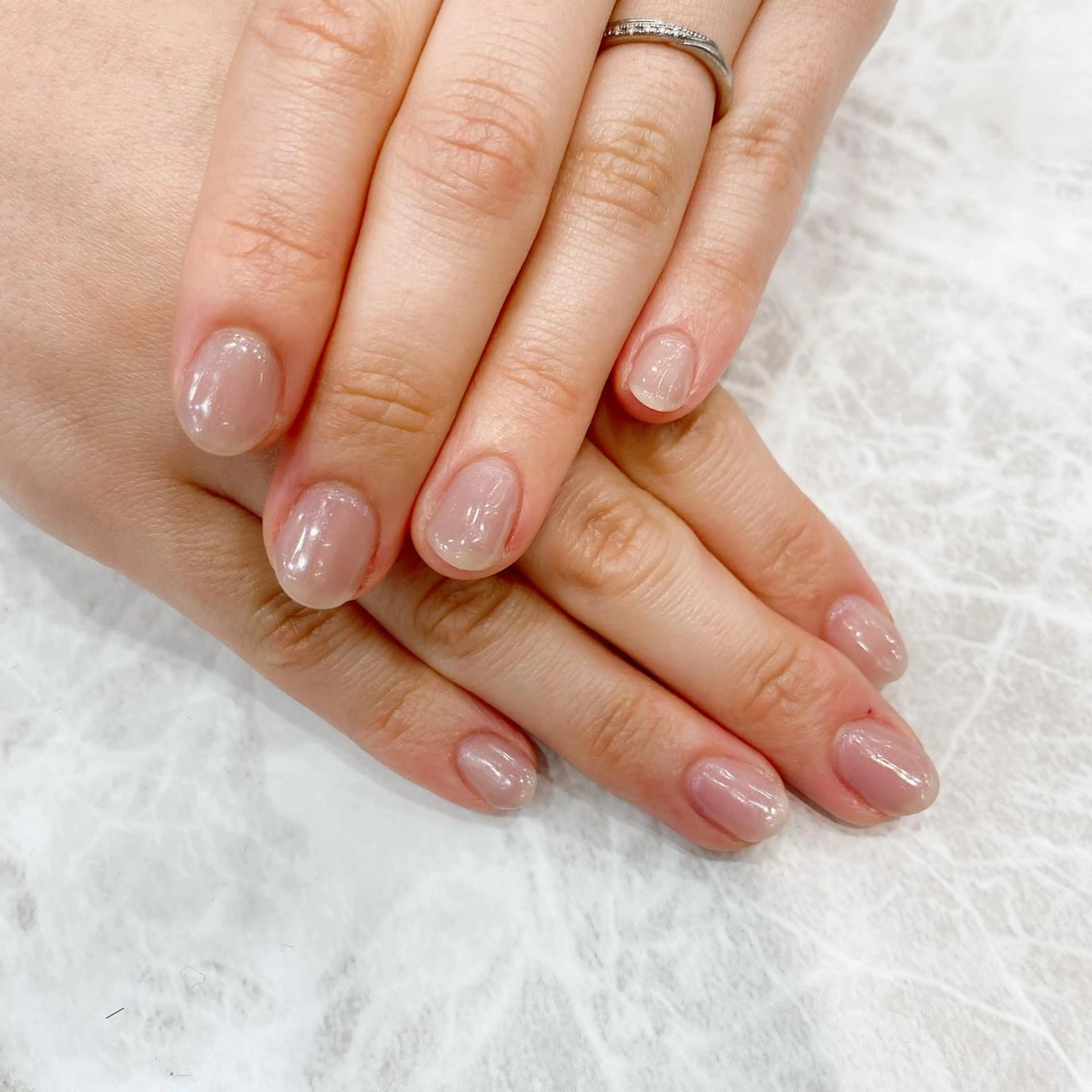 ネイル ラメ(グリッター) ハンドネイル 関谷 真登佳のネイルデザイン