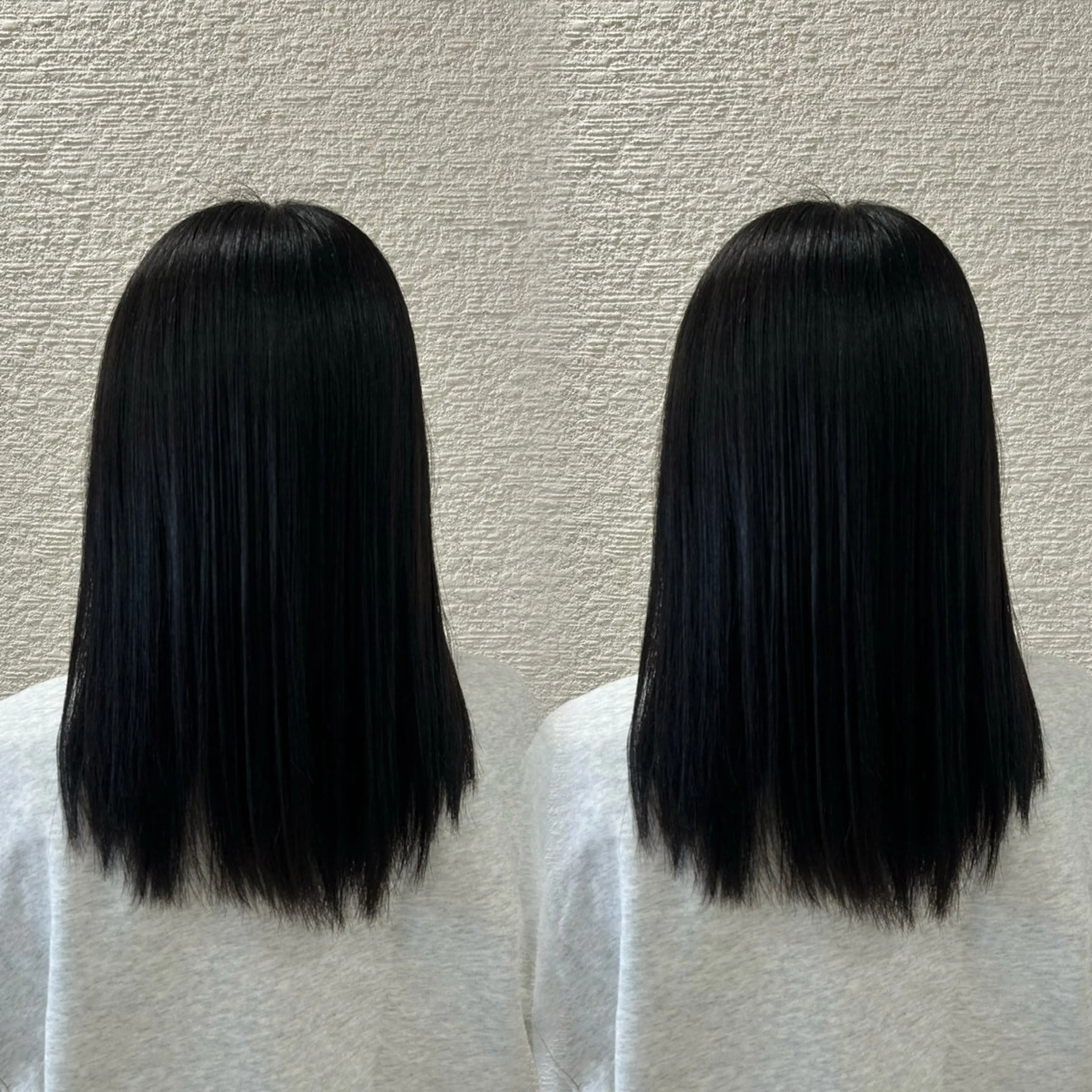 ロング カラー ヘアカラー トリートメント ヘッドスパ ヘアセット ベージュ／スパ／ レイヤー／ゆいなのヘアスタイル