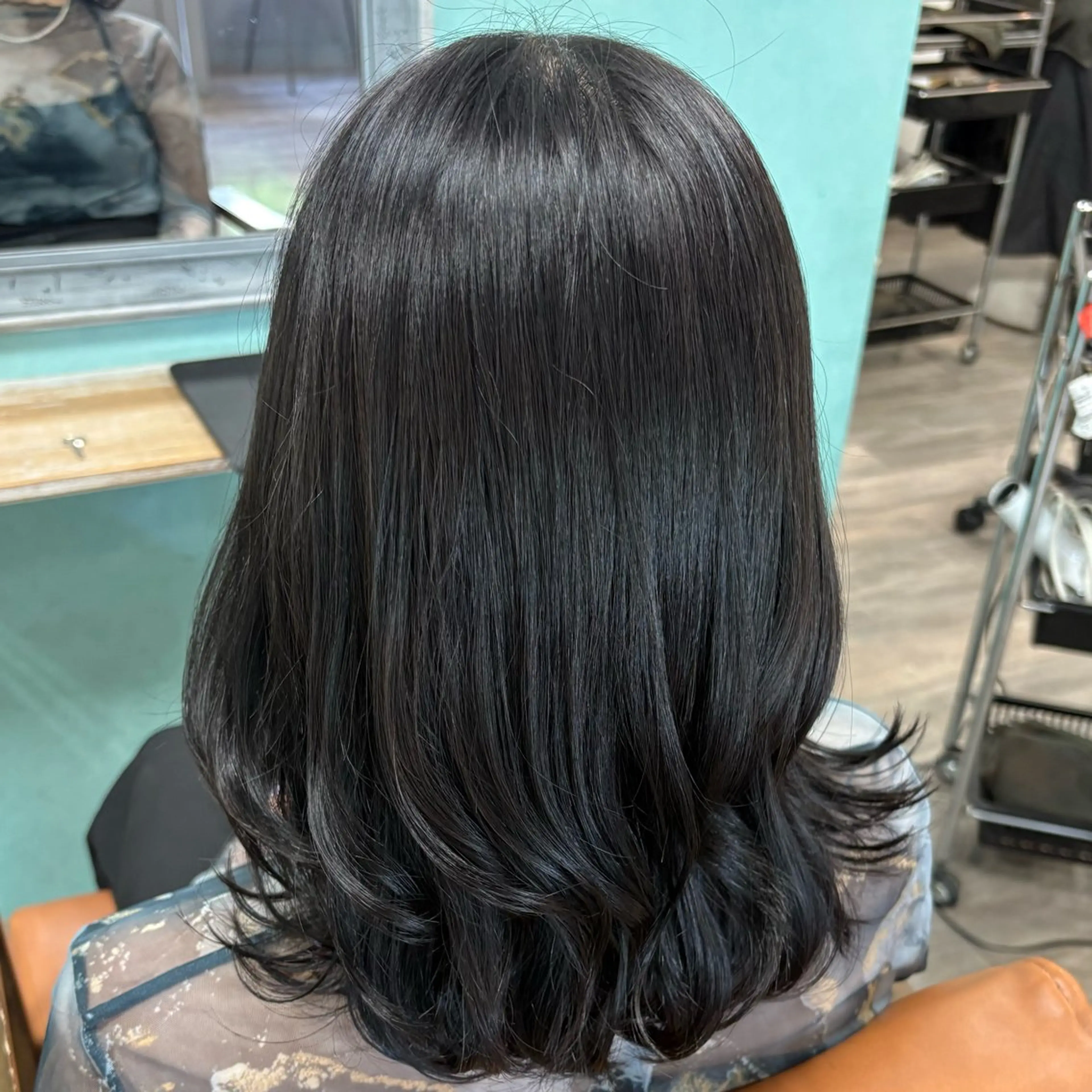 🩵カット➕イルミナカラー🩵の写真