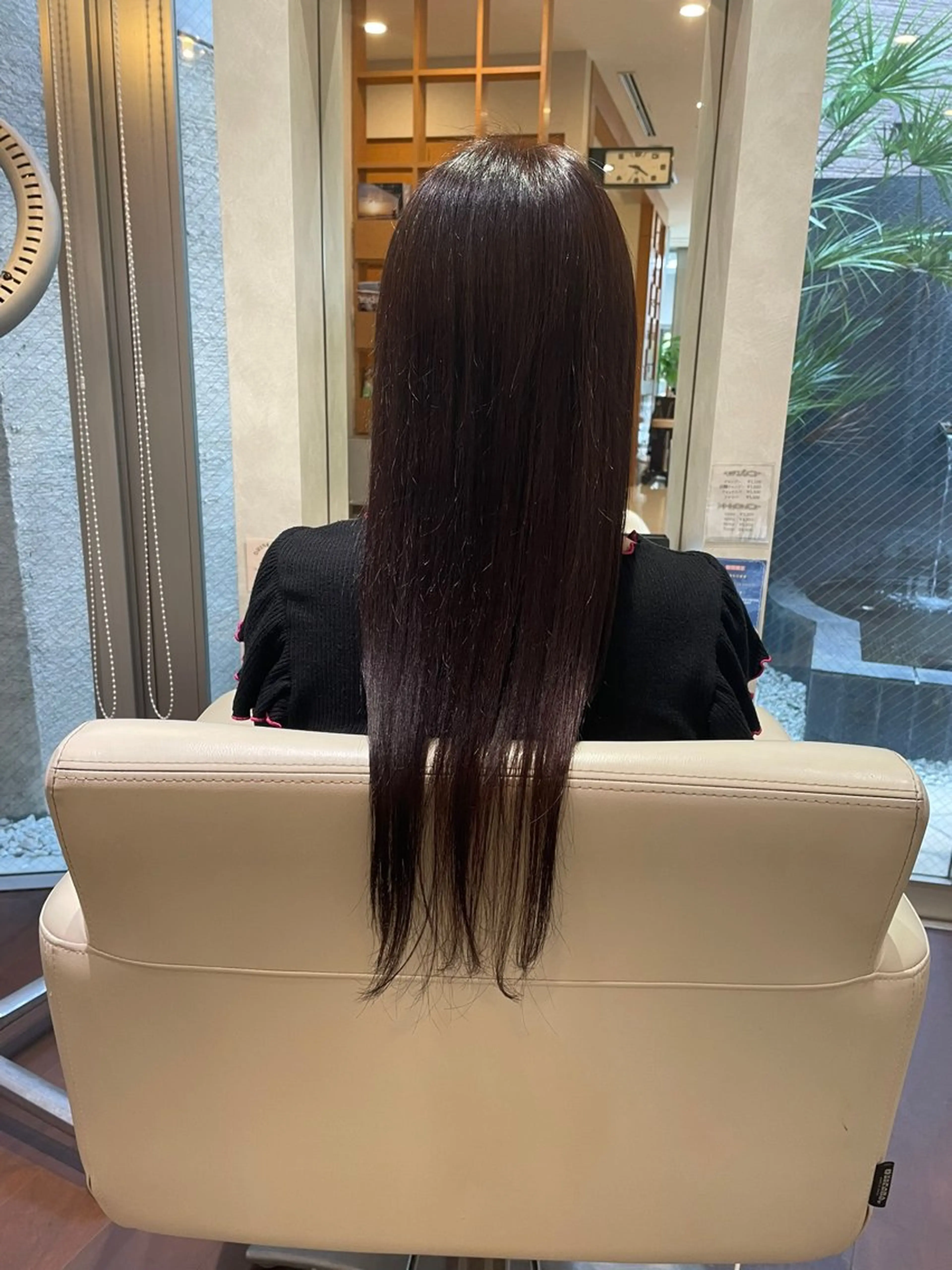 ロング カラー アッシュ ブラウンカラー VISAGEplus所属・扇 空のヘアスタイル