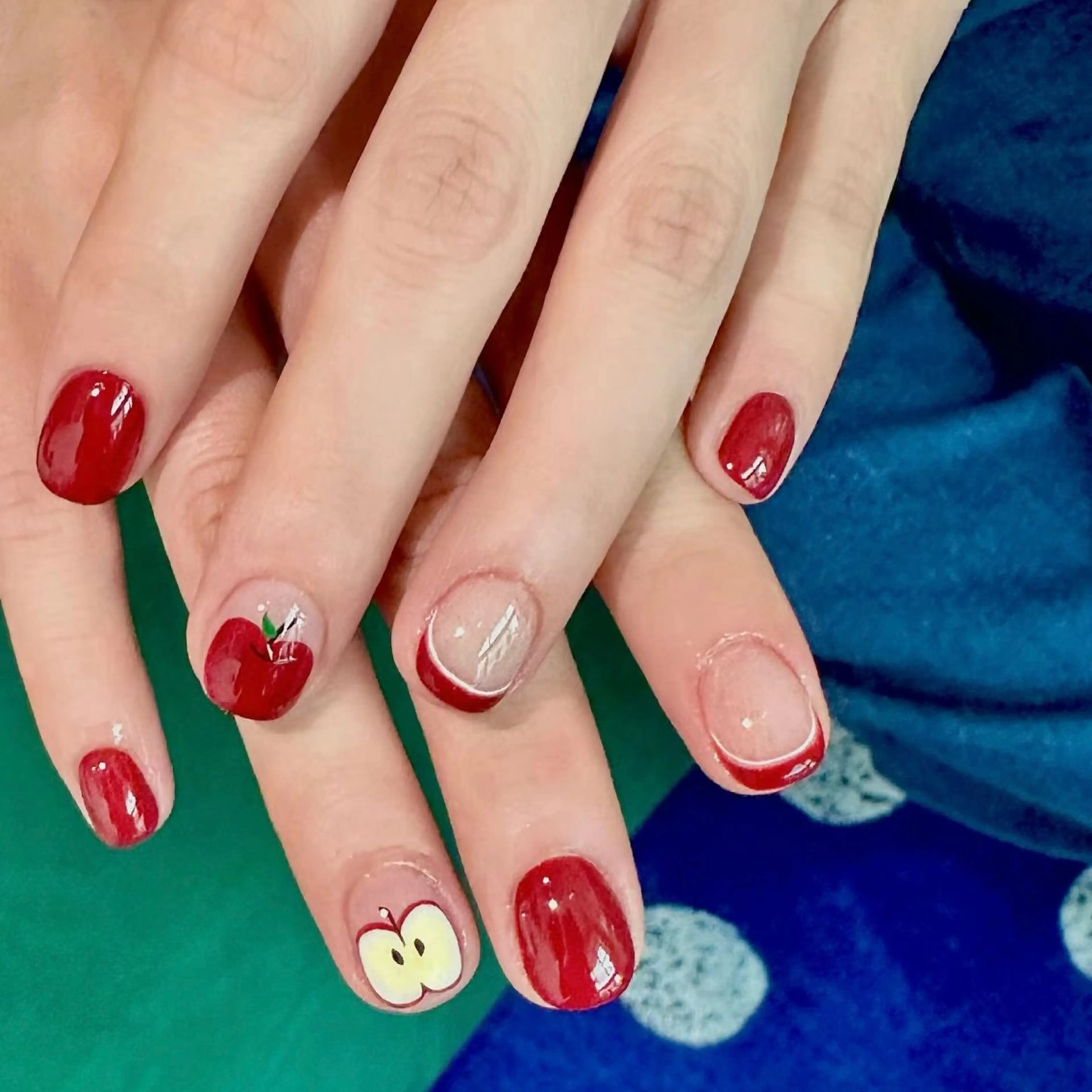 ネイル ハンドネイル By moonネイル 🌷ワンホン/韓国風のネイルデザイン