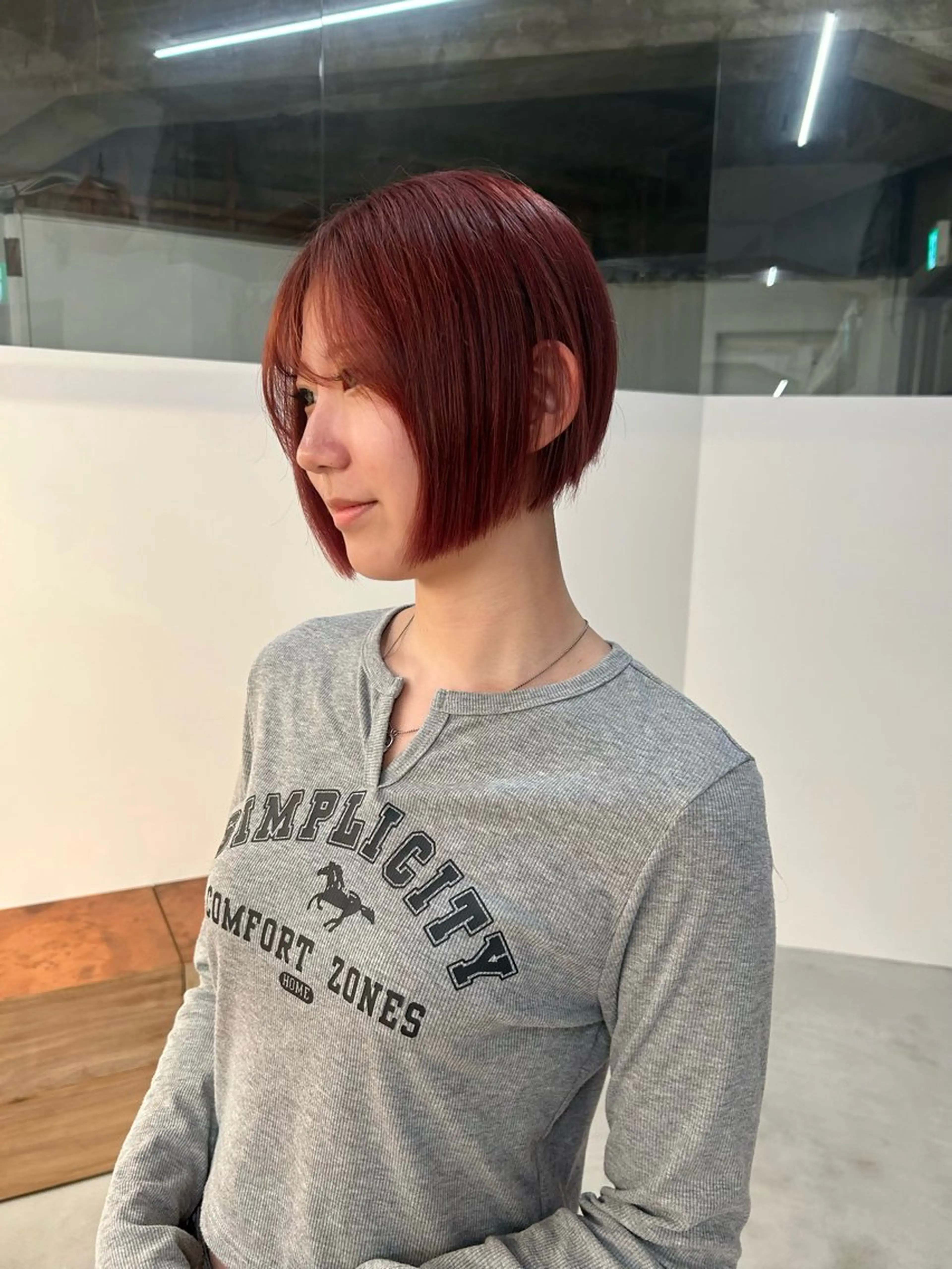 ショート カット the　hinc所属・ひな🐥 ボブ/ハイトーン🫧のヘアスタイル