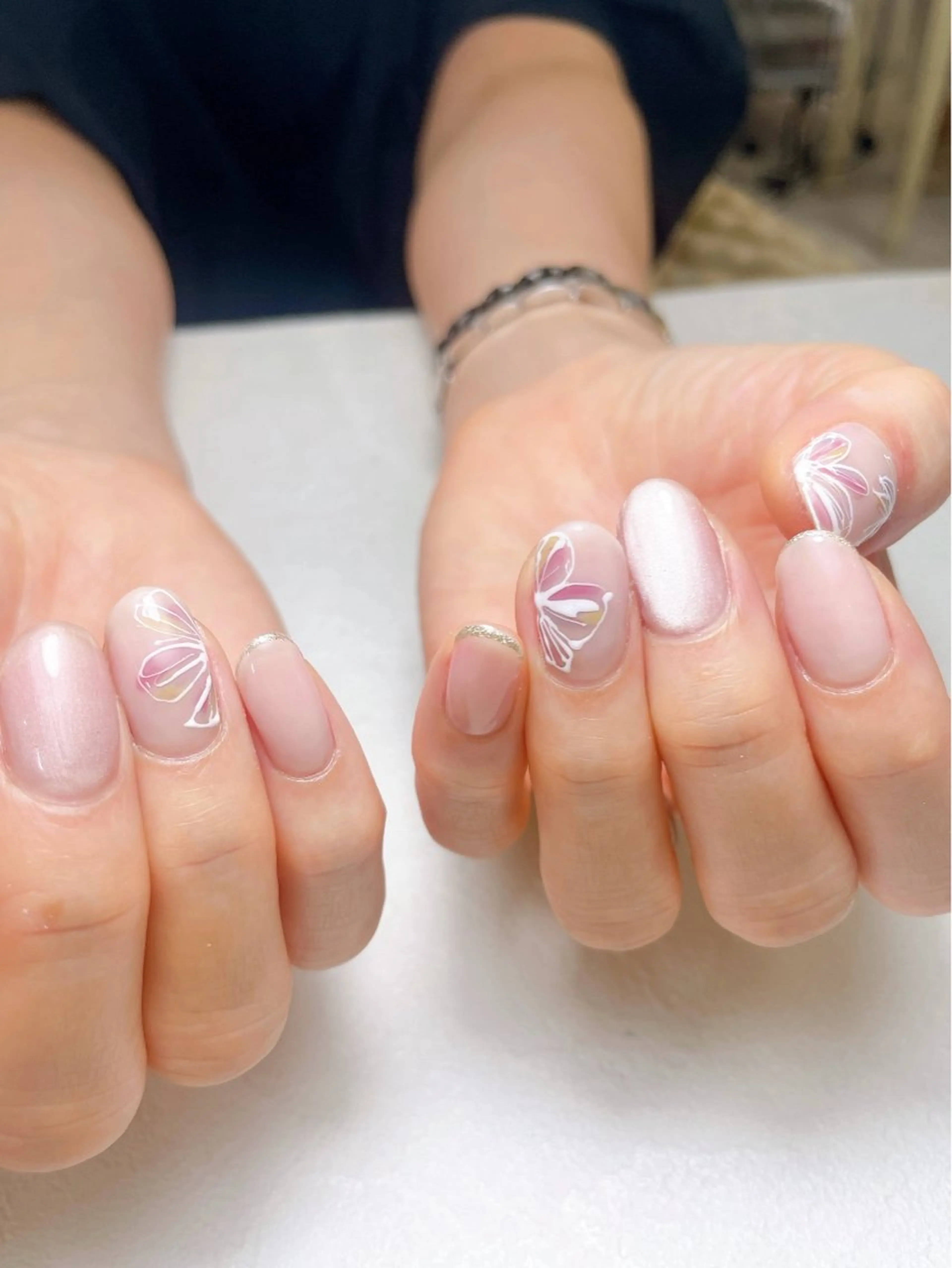 ネイル ビオトープ銀座 1級ﾈｲﾘｽﾄ 佐藤のネイルデザイン