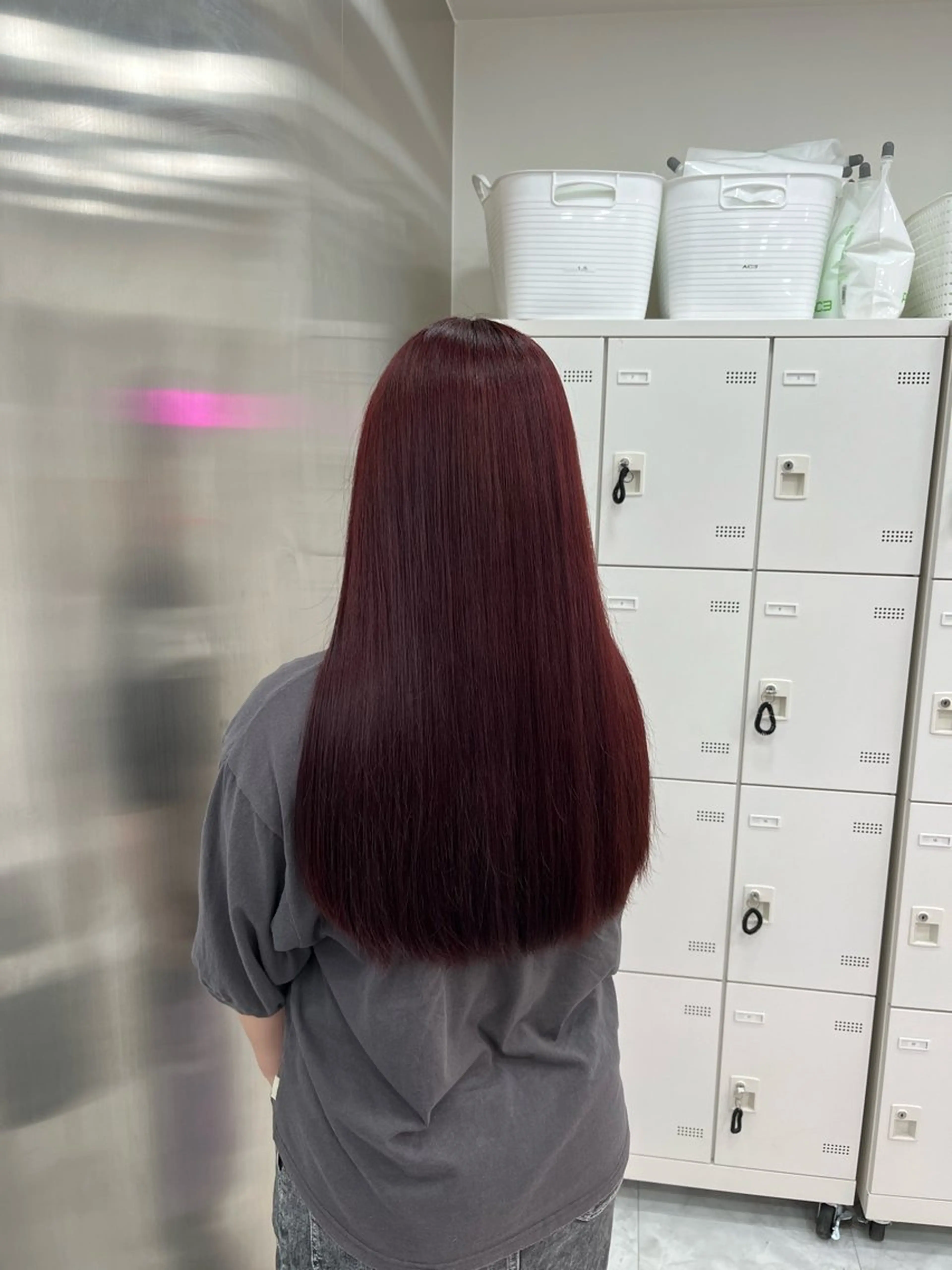 カラー ヘアカラー トリートメント ヘッドスパ ヘアセット 🍒暖色カラー/ FUKA🍒のヘアスタイル