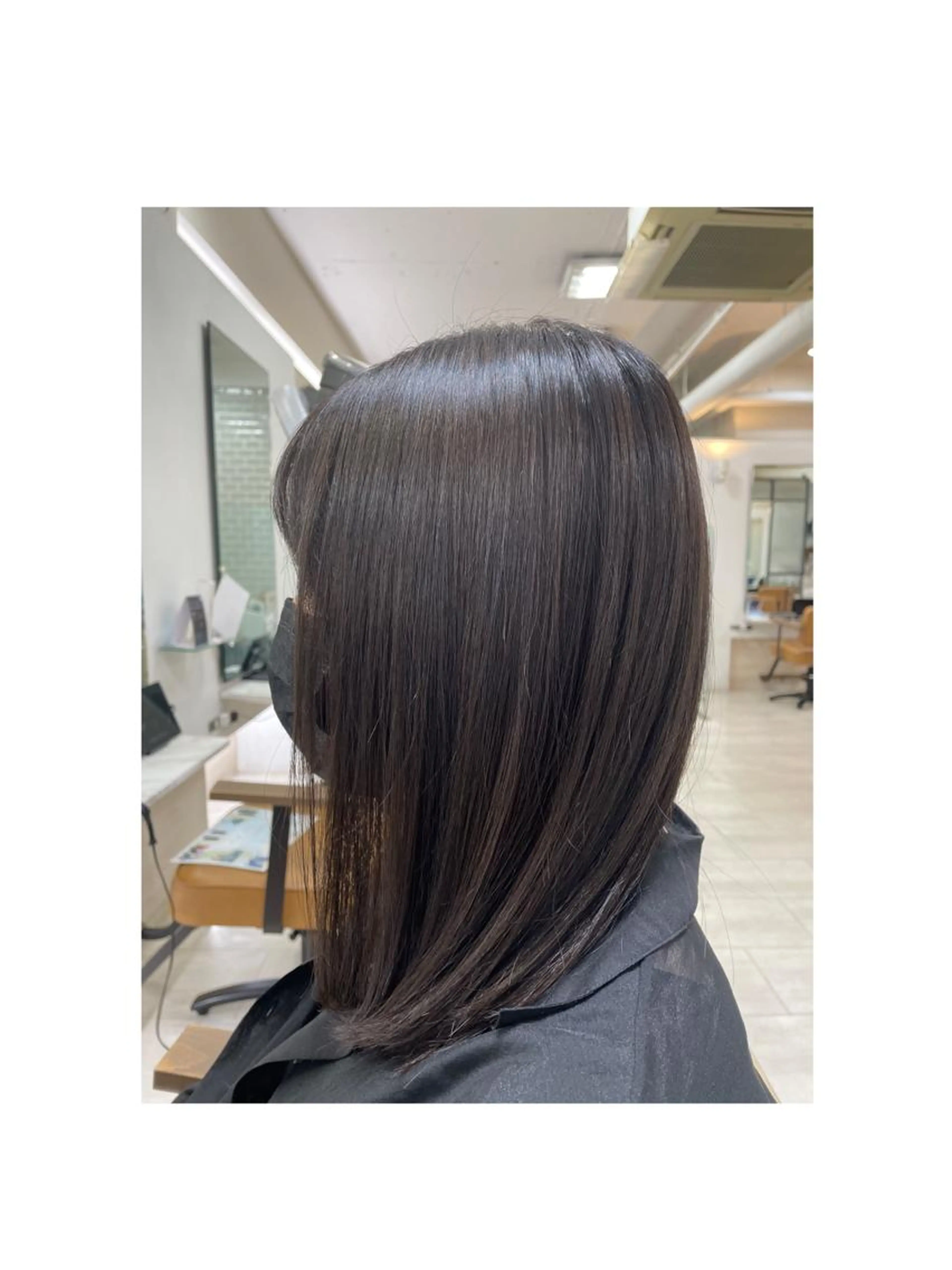 【髪質改善】酸性ストレート「シームレス」の写真