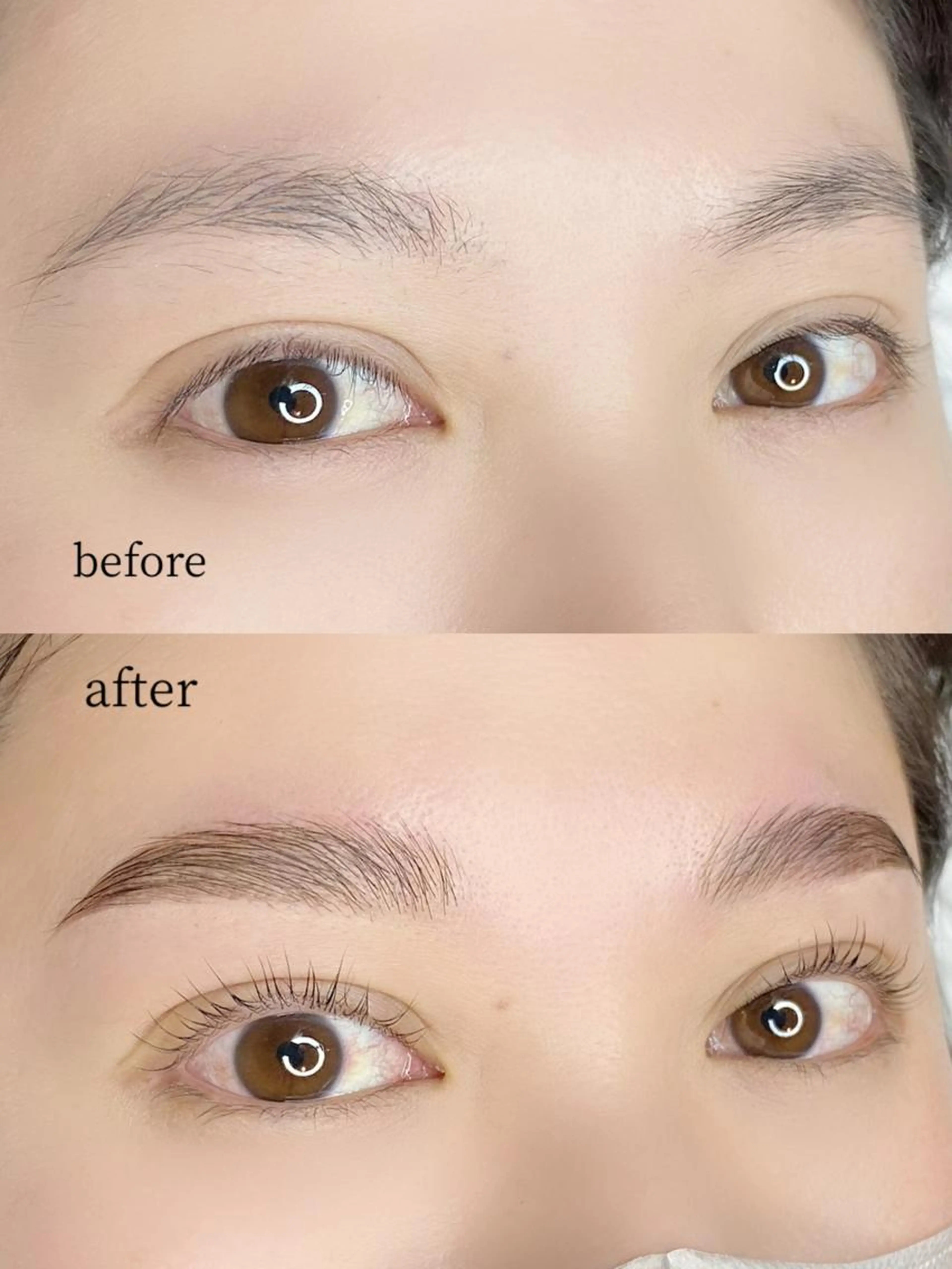 🥀パリジェンヌラッシュリフト＆ハリウッドブロウリフトの写真