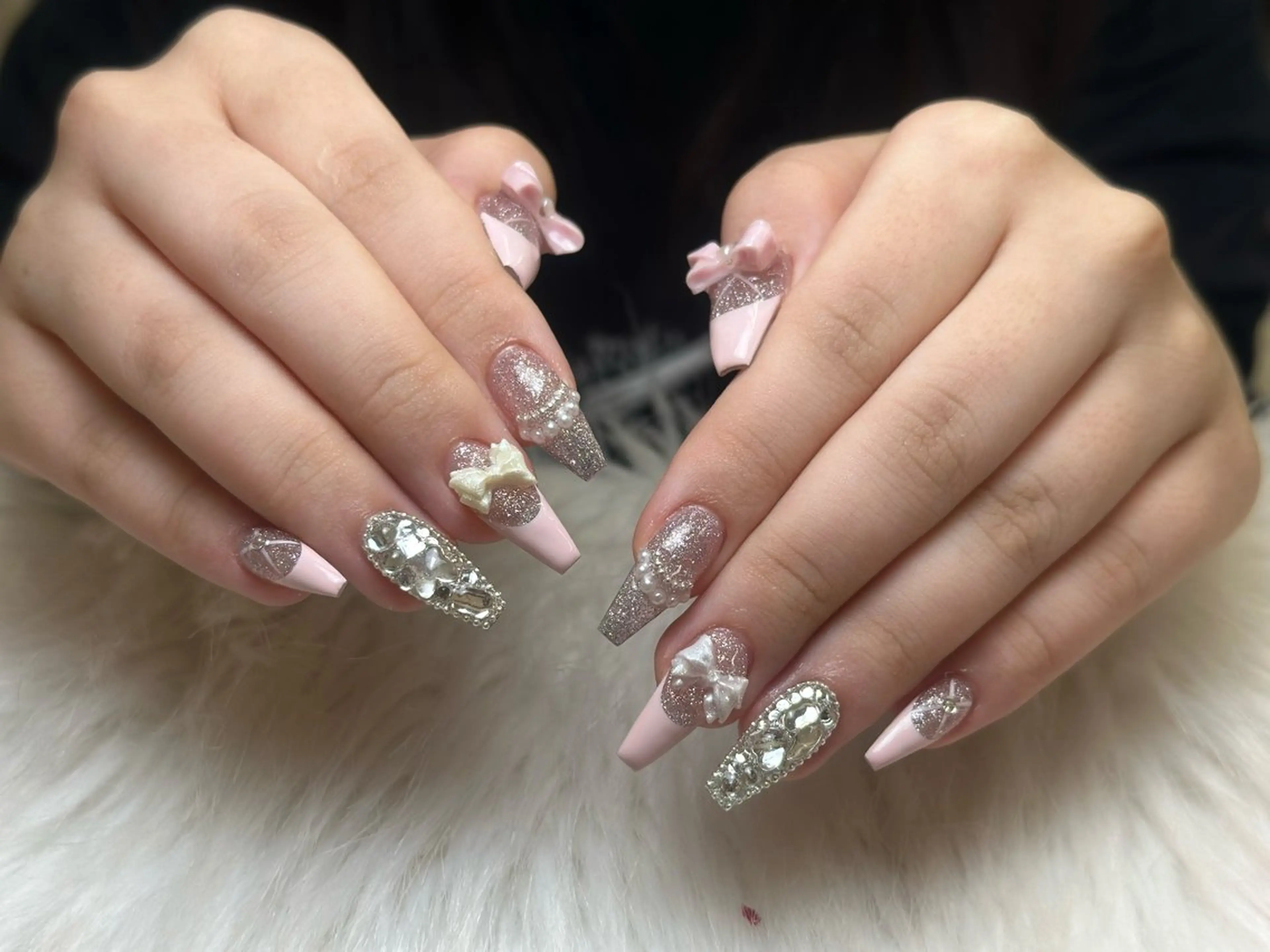 ネイル アートネイル 成人式 ジェルネイル ニュアンスネイル 夏ネイル ハンドネイル Nienail_ Luxeのネイルデザイン