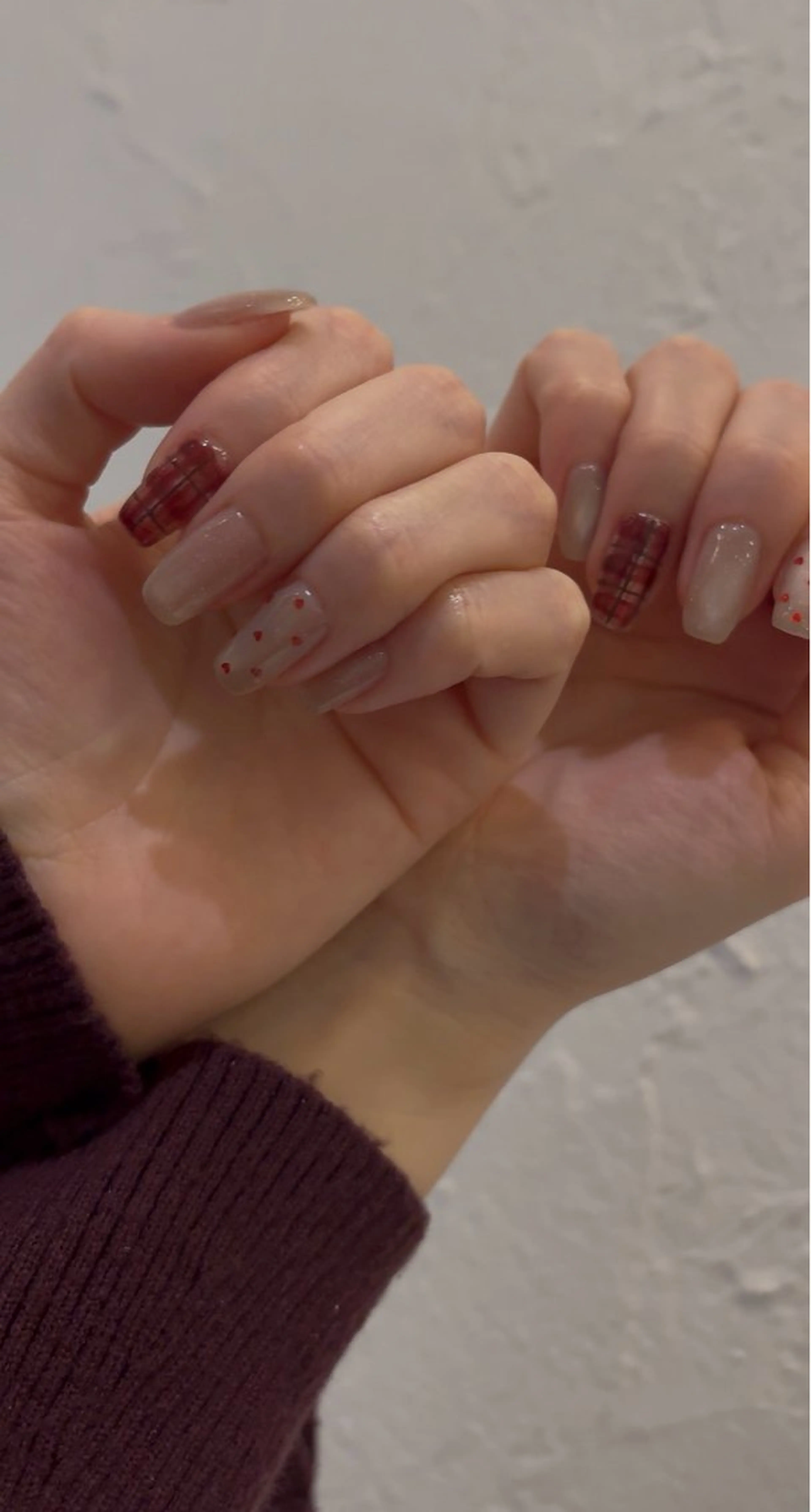 ネイル バレンタイン モンタナ nailのネイルデザイン