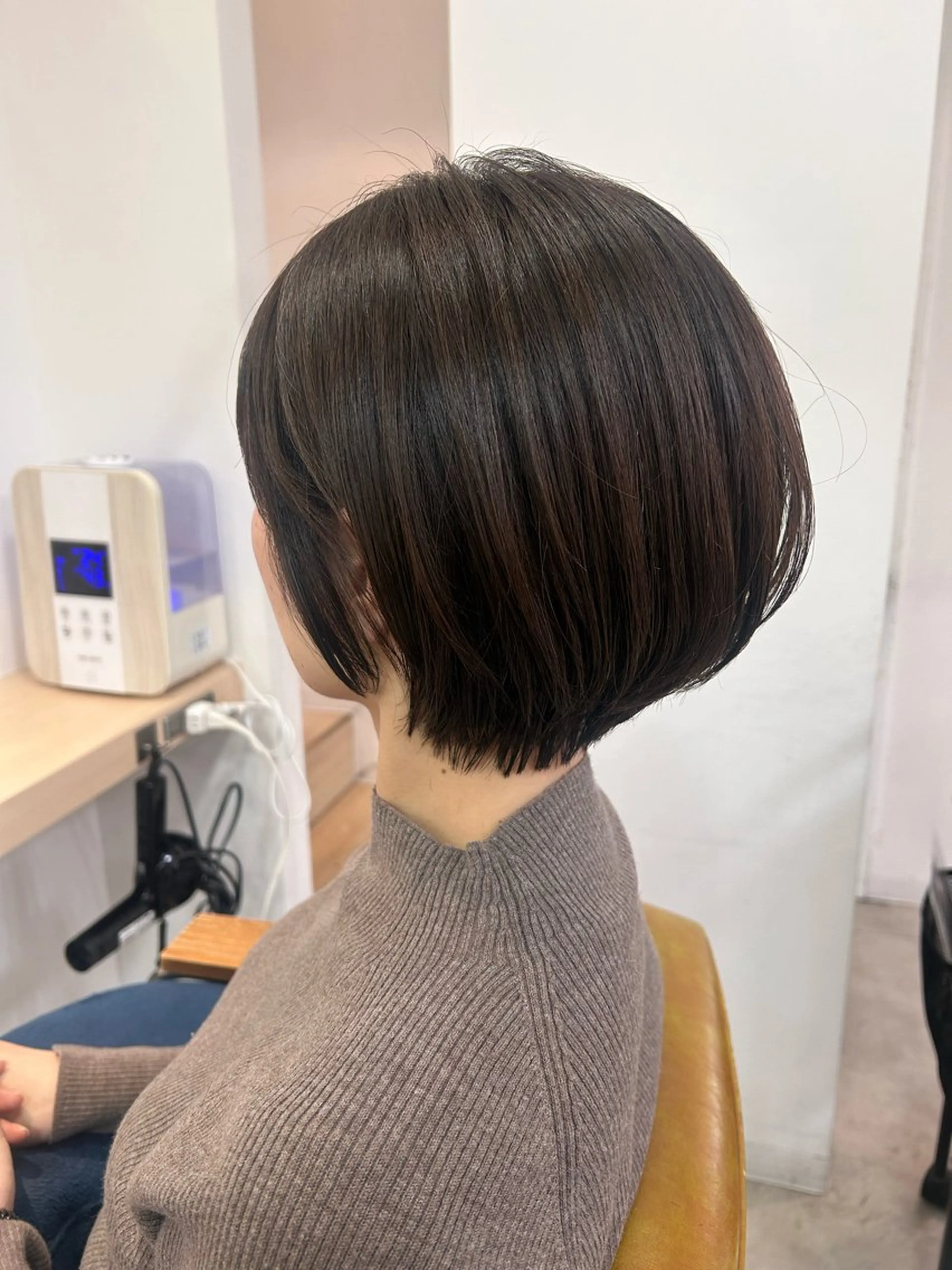 ショート ショートボブ ボブ ショートヘア カット ヘアカラー ヘッドスパ 金山/くびれショート ショートボブAikaのヘアスタイル