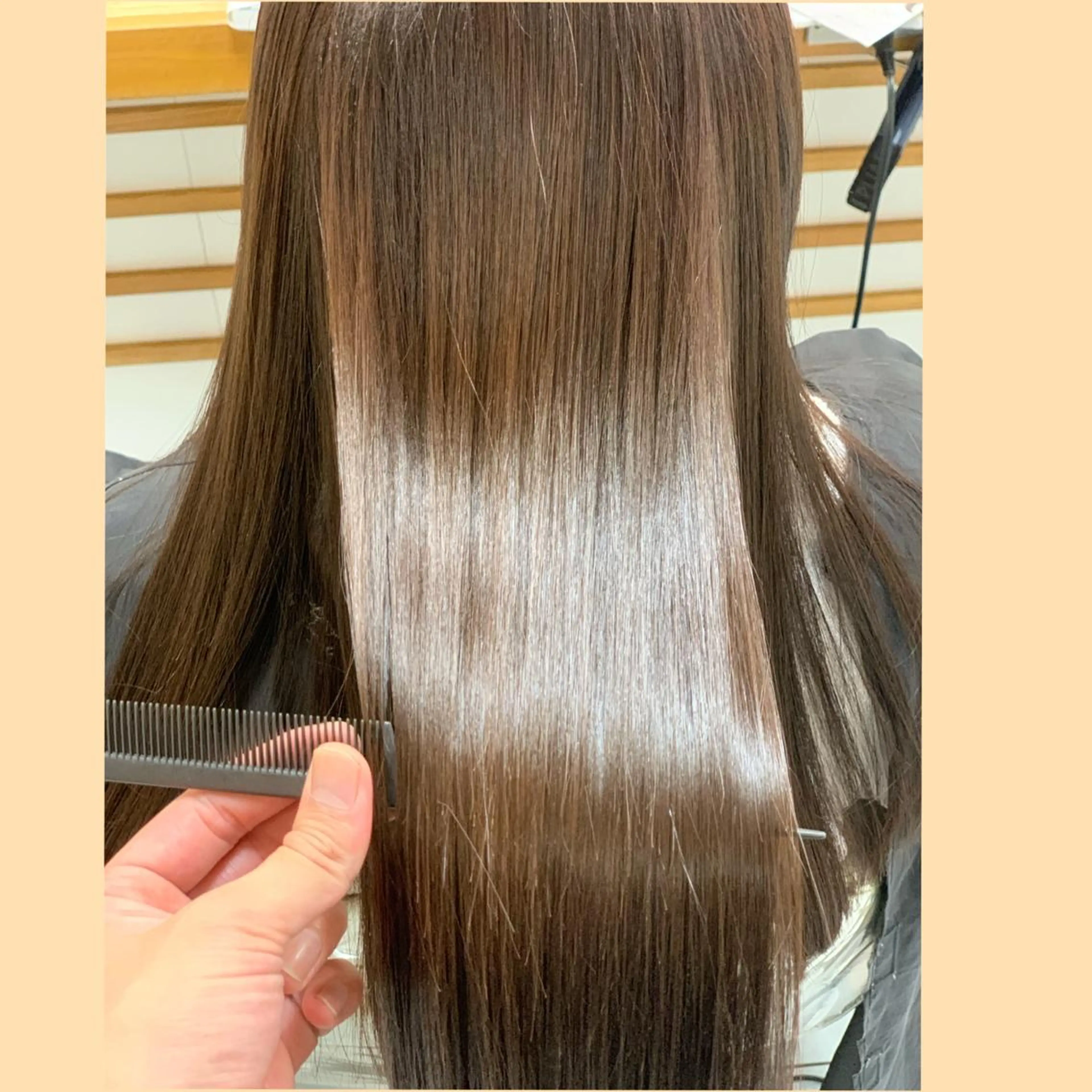 ロング 髪質改善 ロング トリートメント 髪質改善/縮毛矯正 /ブリーチ矯正/岡部のヘアスタイル