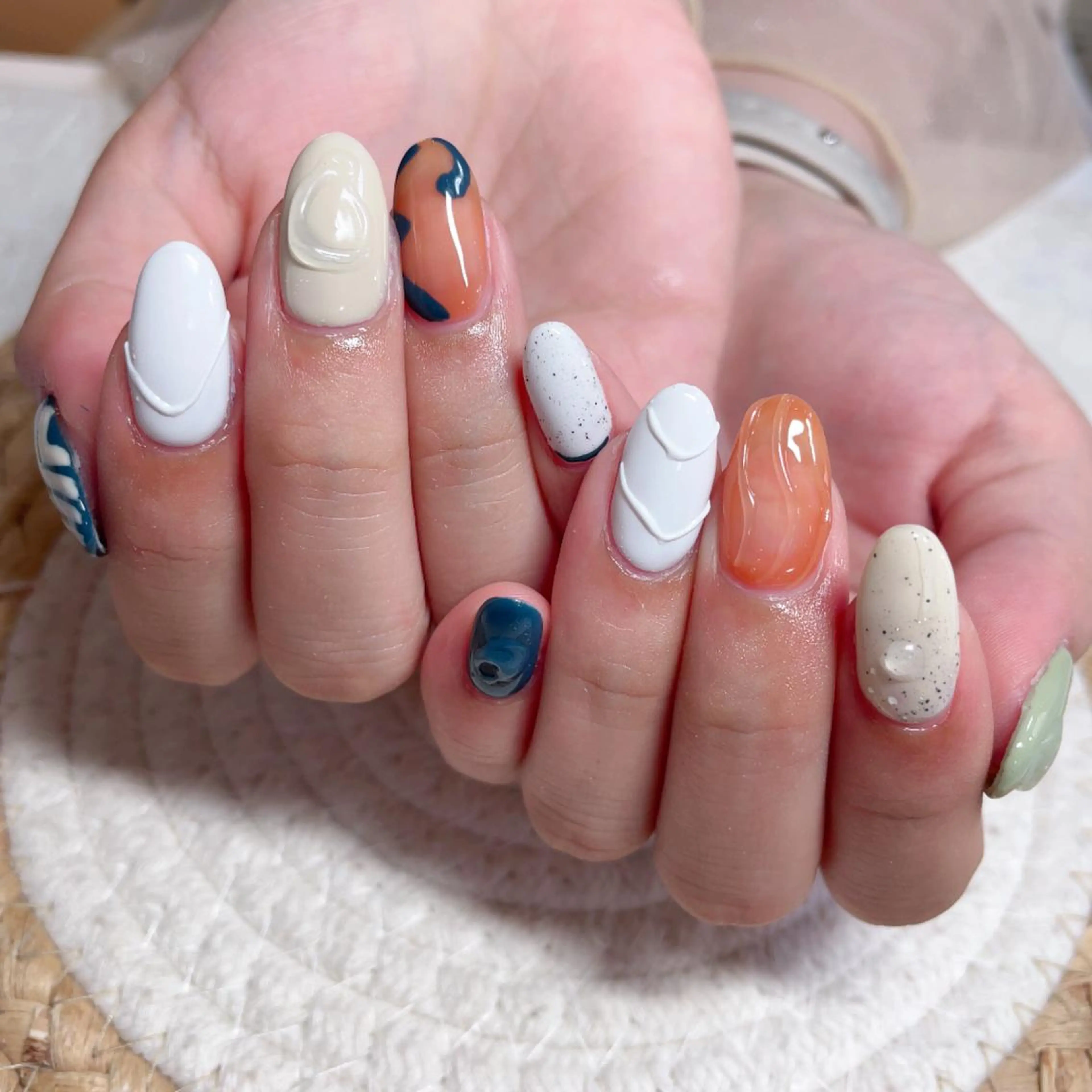 ネイル M🌷nail 長さだし専門店のネイルデザイン
