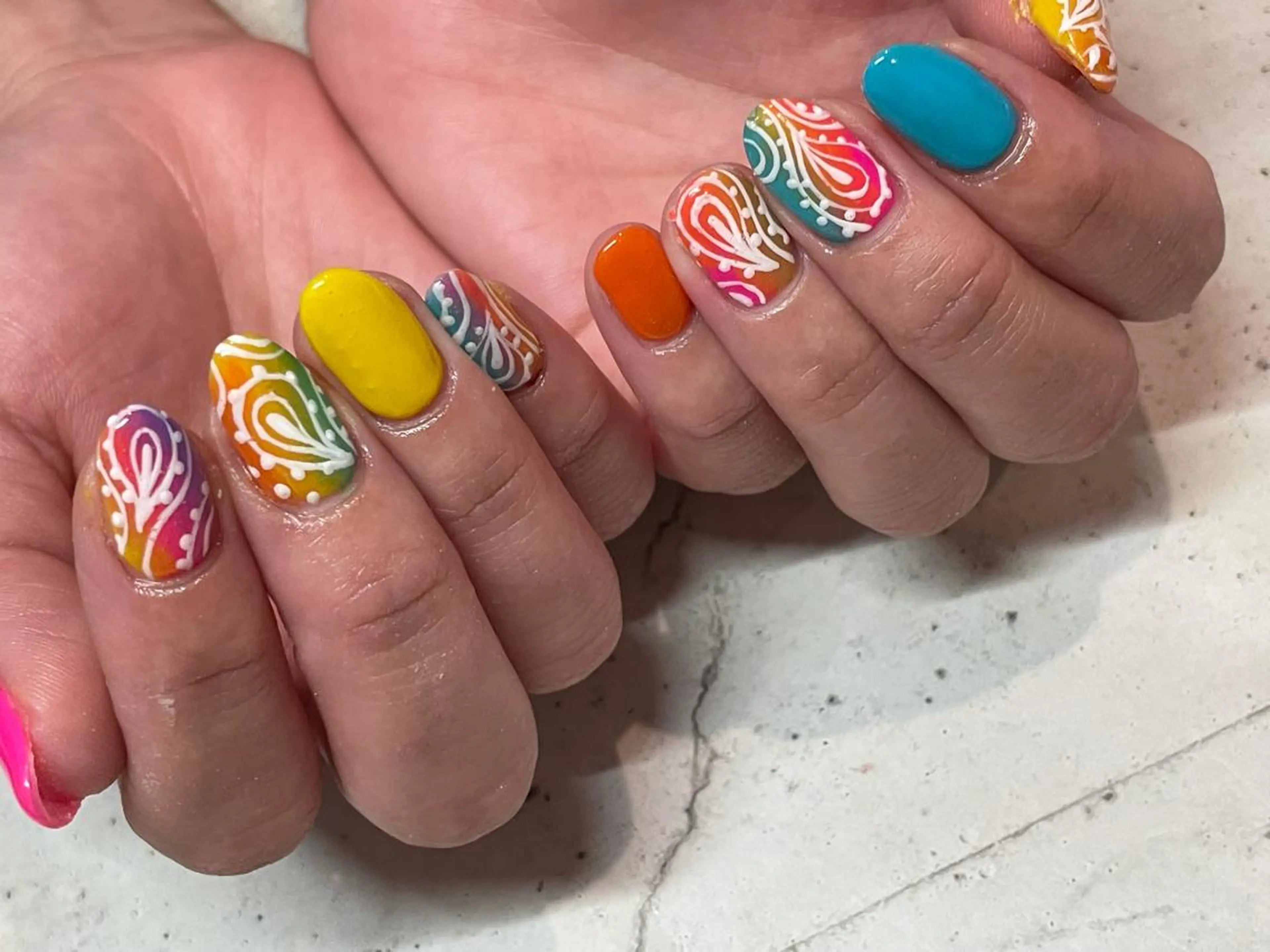 ネイル ハンドネイル nail salon Lumiereのネイルデザイン