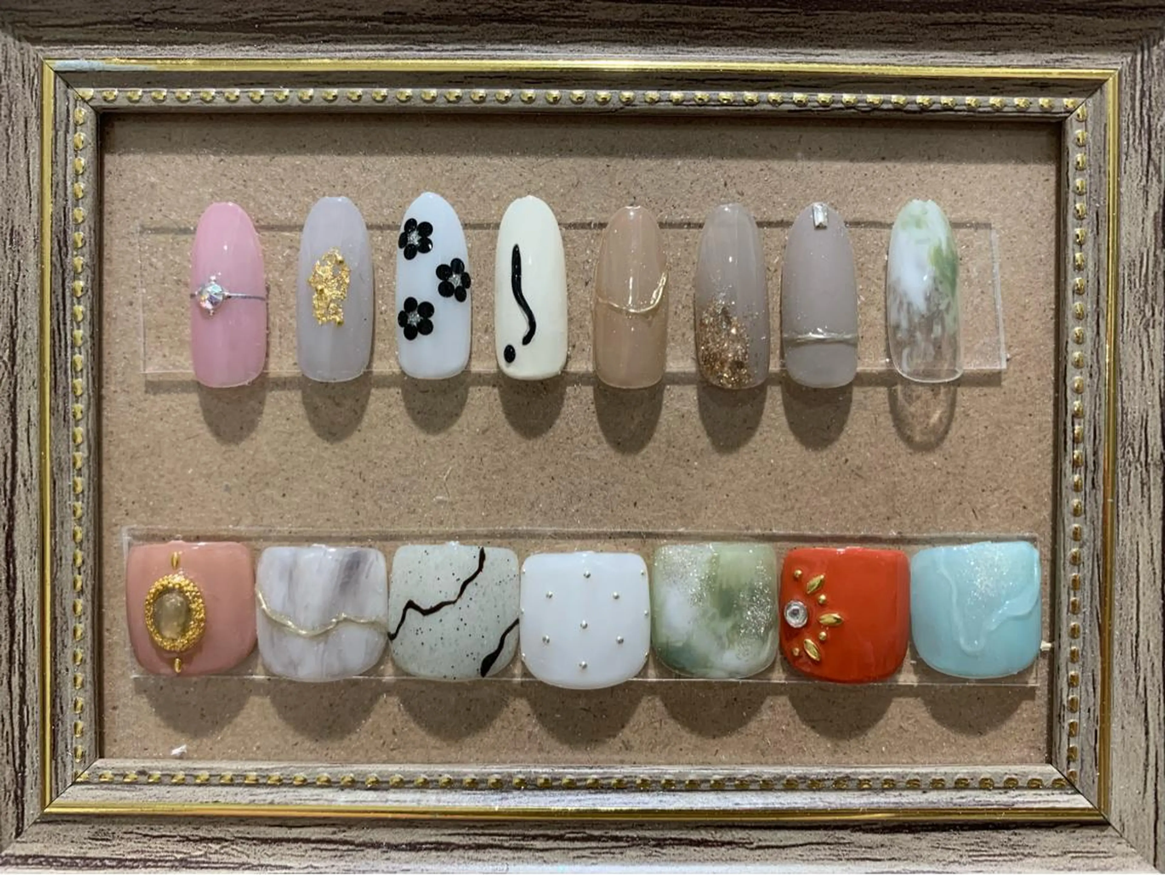 ネイル 野島 千夏のネイルデザイン