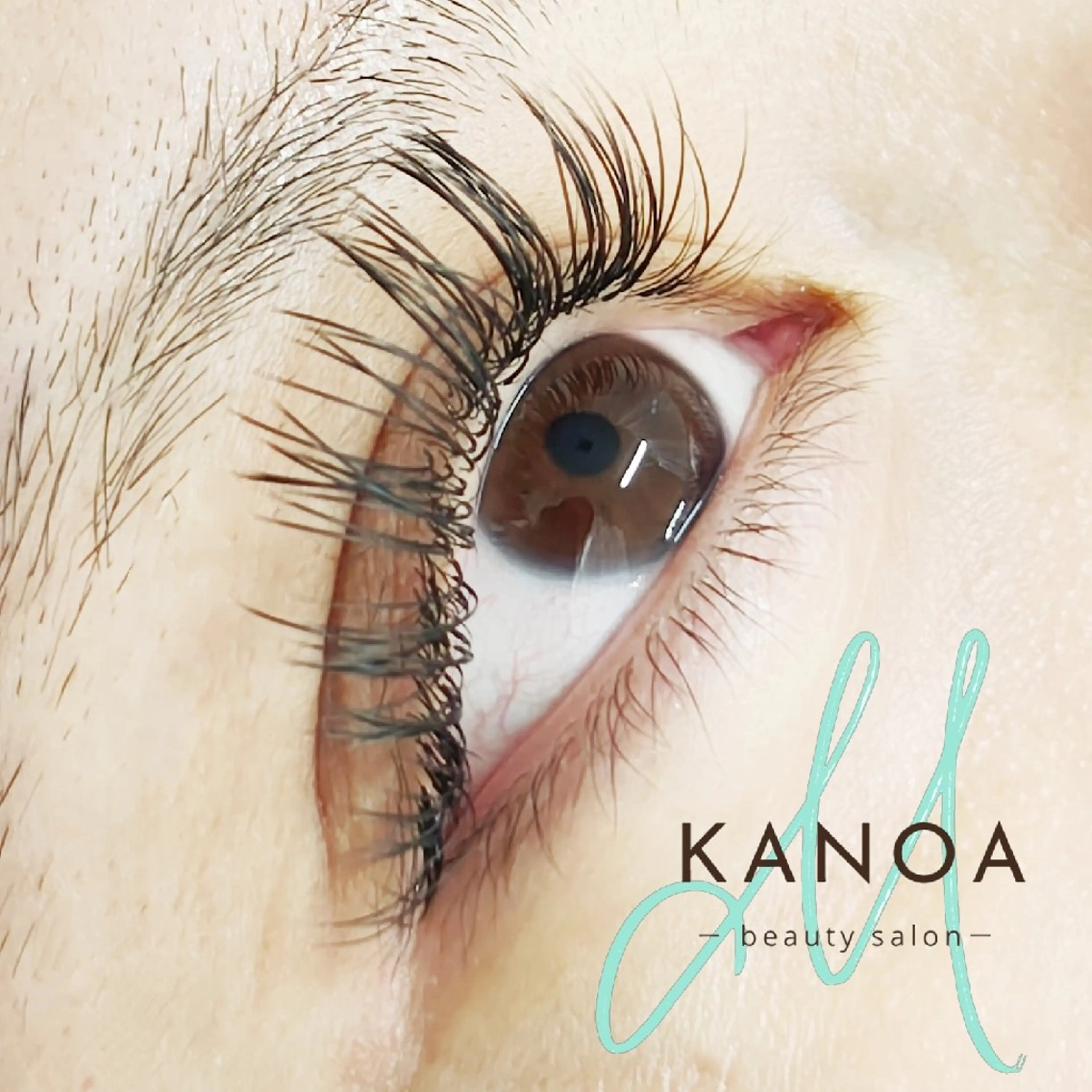 マツエク・マツパ フラットラッシュ マツエク KANOA:) miyuのマツエク・マツパデザイン