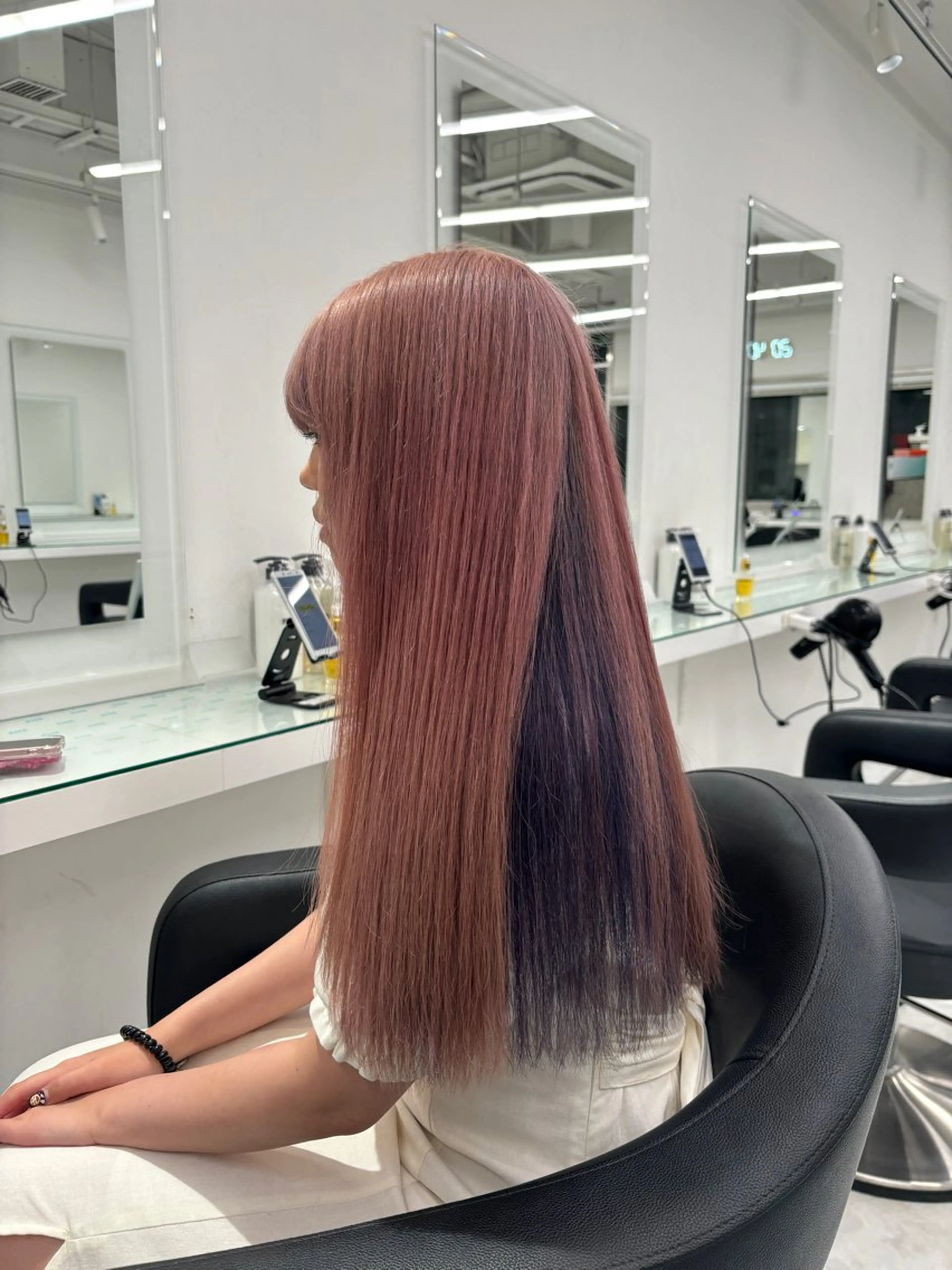 ロング カラー 💖ミルクティー💖 あかり💖のヘアスタイル