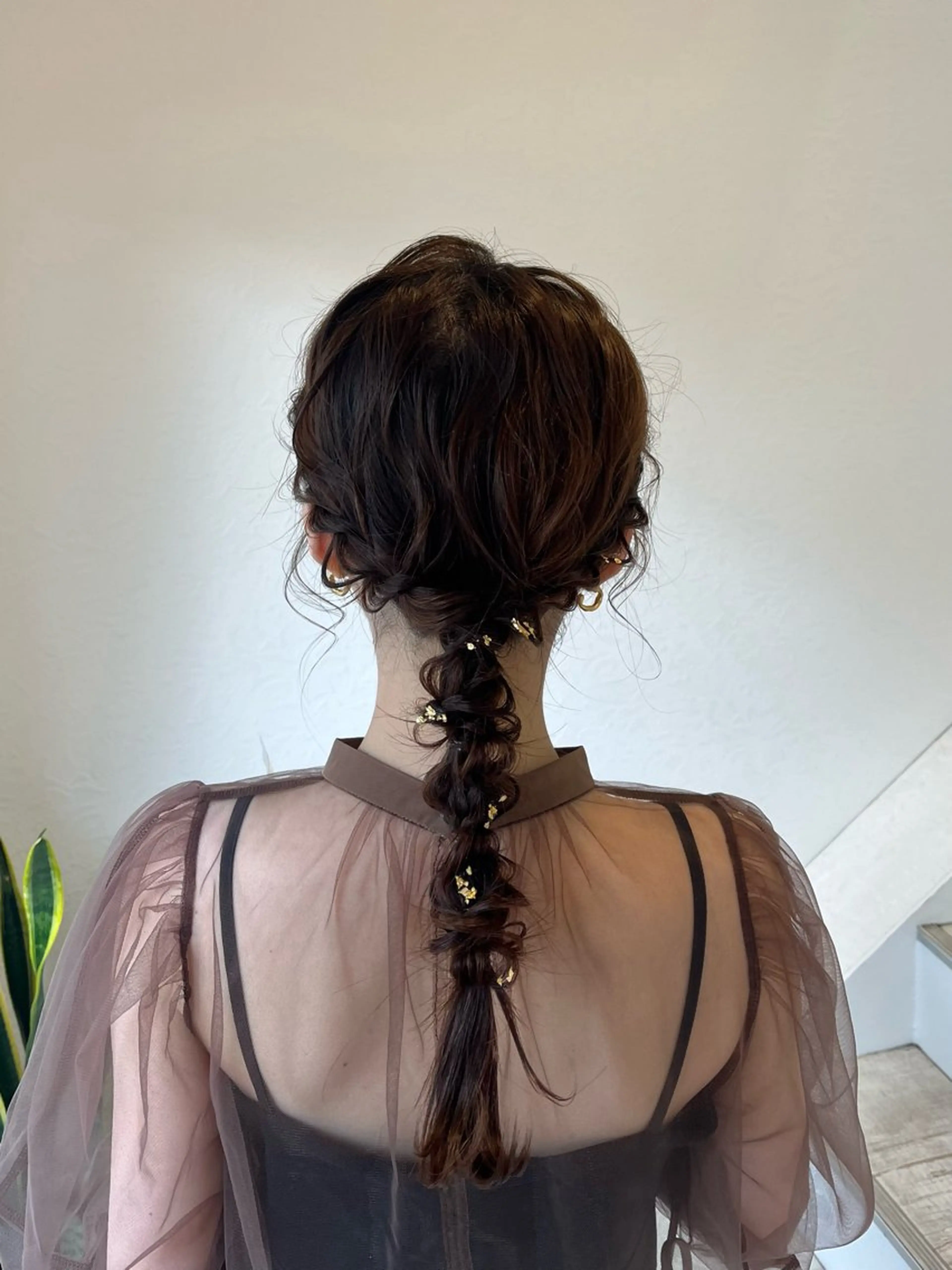 ヘアセットの写真
