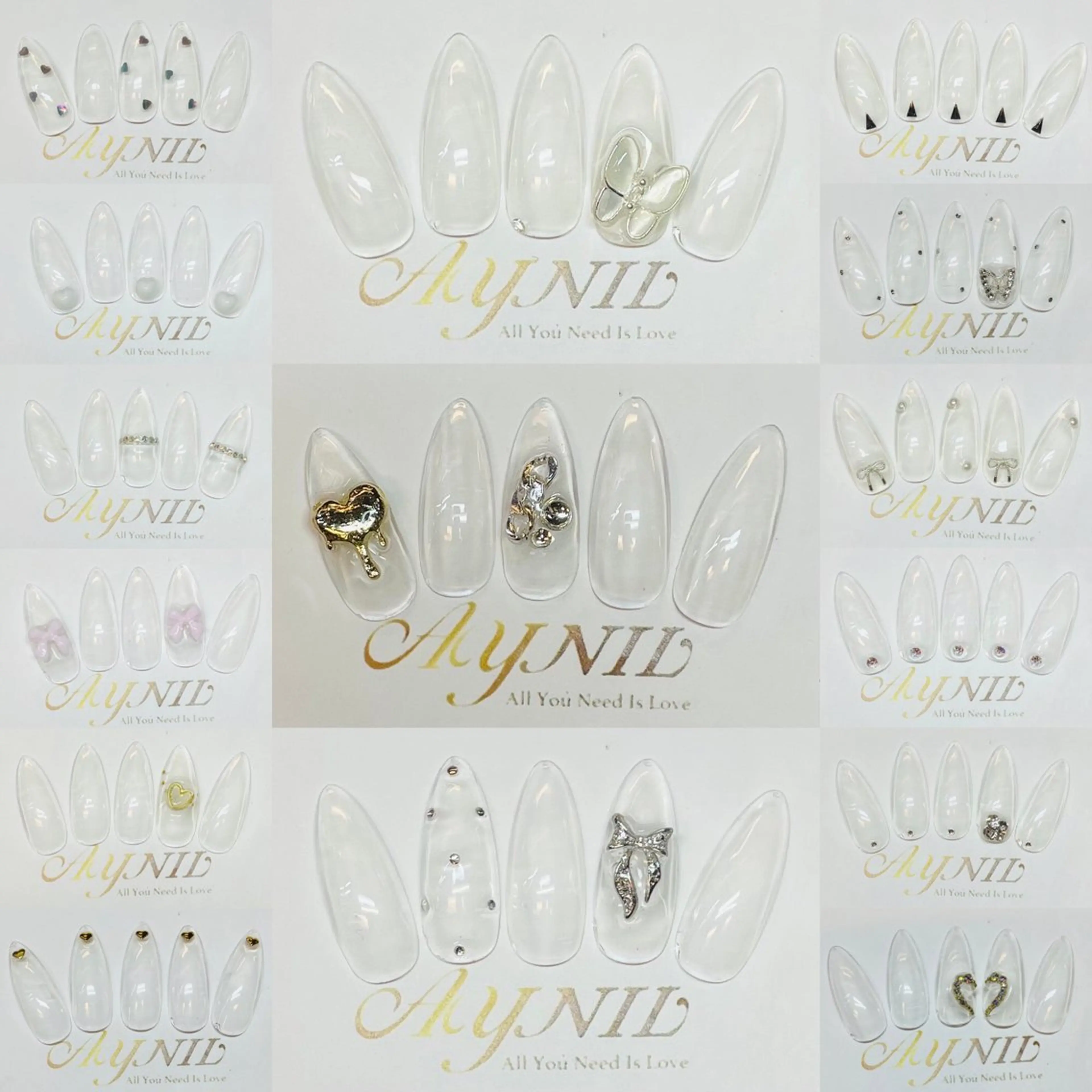 ネイル オーロラネイル フレンチネイル キラキラネイル ラメ(グリッター) ラメグラデーション 🦋AYNIL🦋 ナチュラル専門店♥️のネイルデザイン