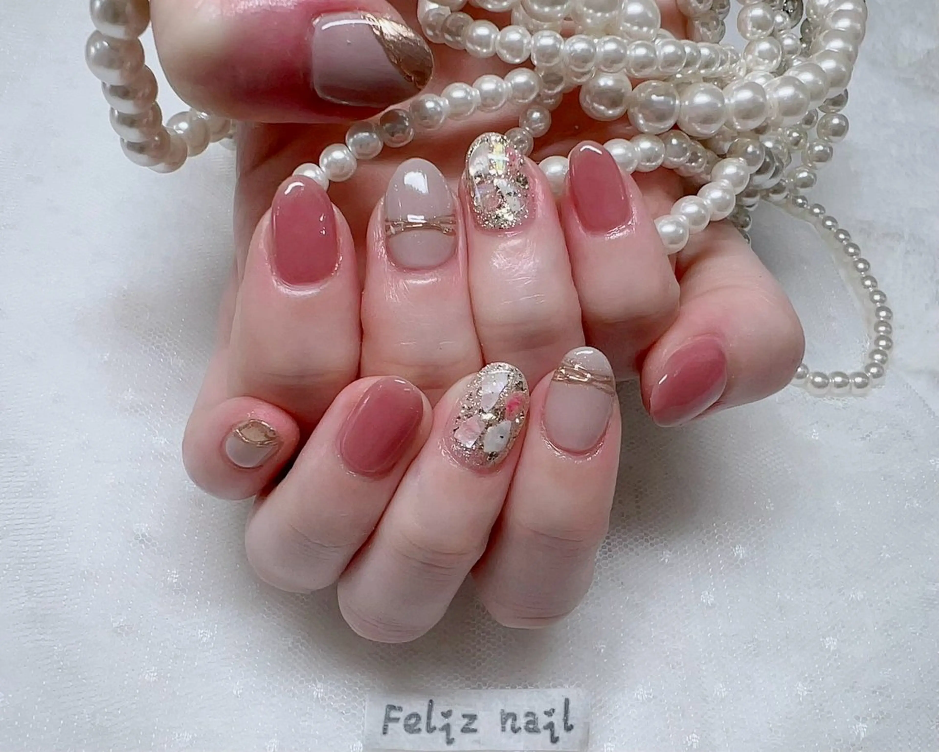 ネイル ジェルネイル ゴージャス キラキラネイル ニュアンスネイル オフィスネイル ユキカ （ネイリスト）のネイルデザイン