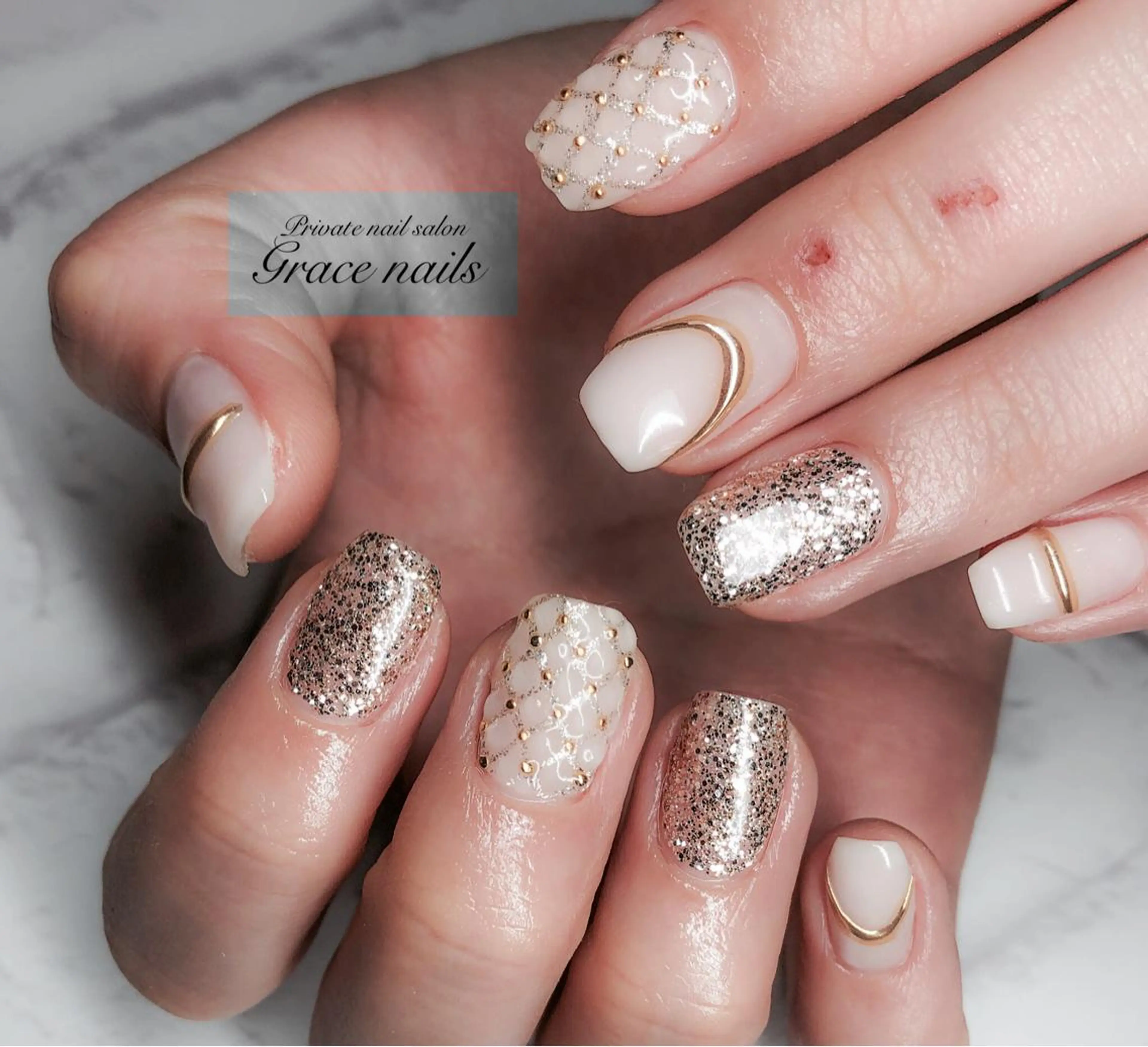 ネイル ハンドネイル GRACE NAILSのネイルデザイン