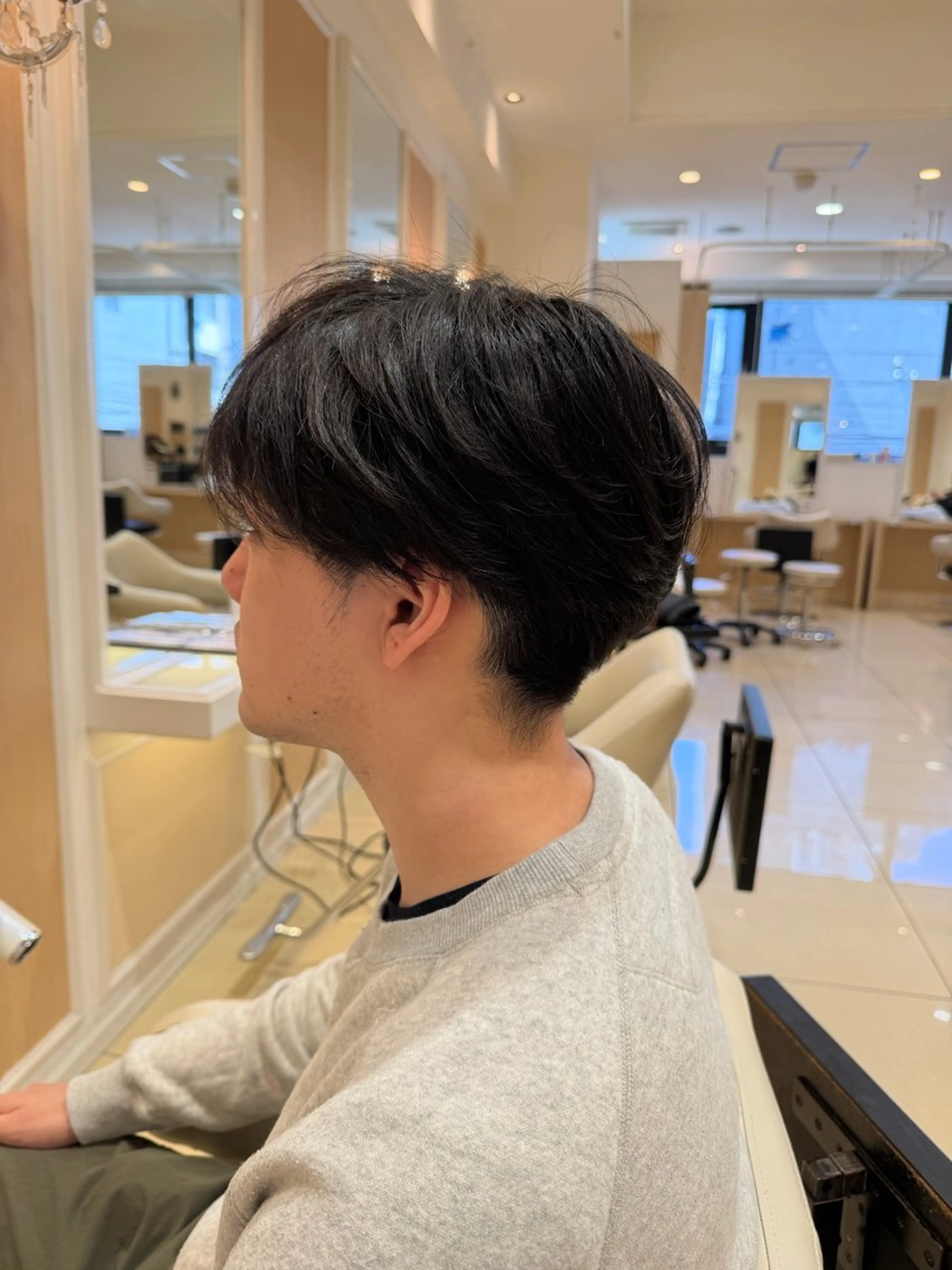 メンズ カット パーマ ☆Ash中目黒 浦野遥☆*。のヘアスタイル