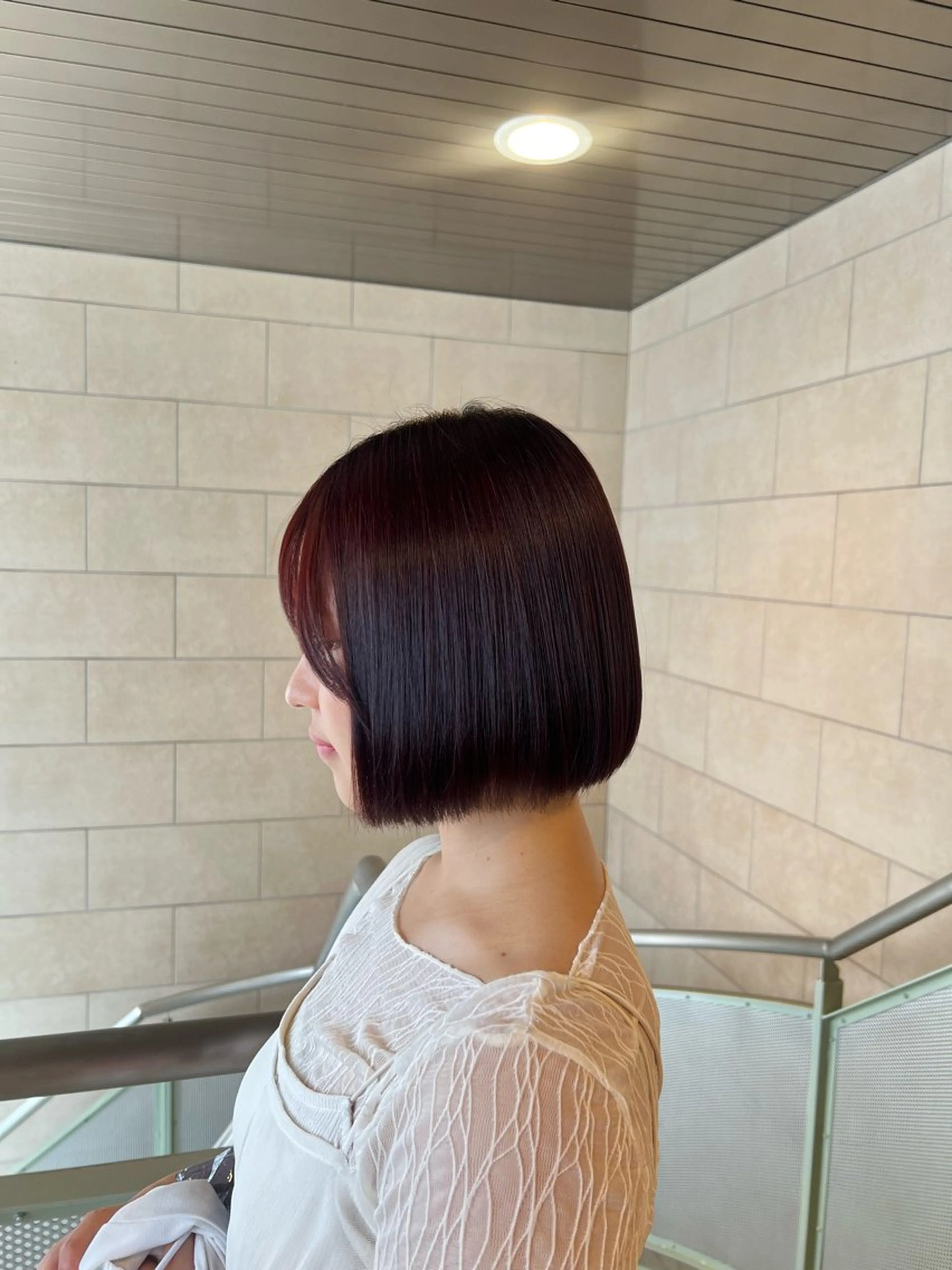 カラー 久永 菫のヘアスタイル
