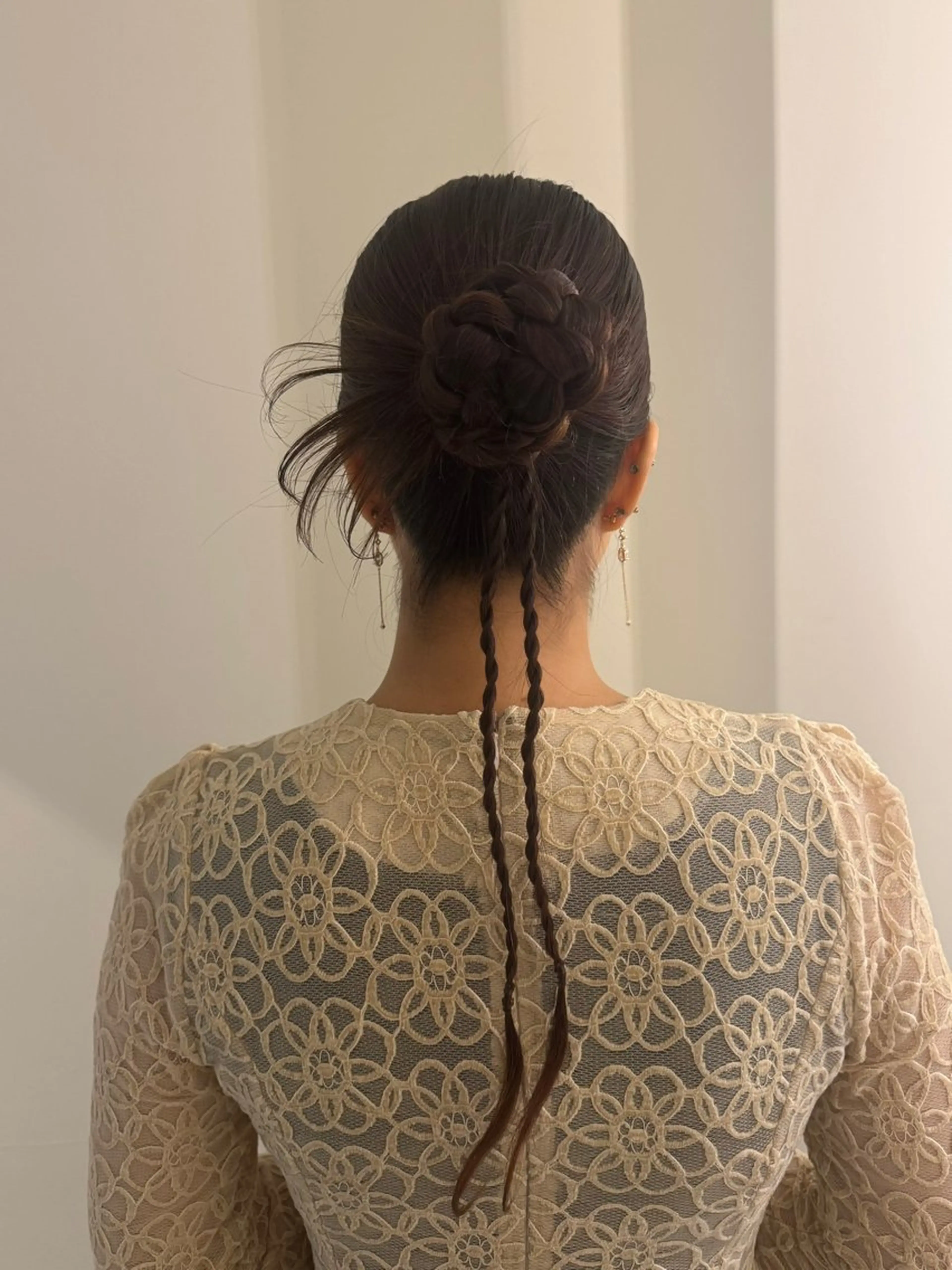 ロング ヘアセット 内沼 恵留菜のヘアスタイル