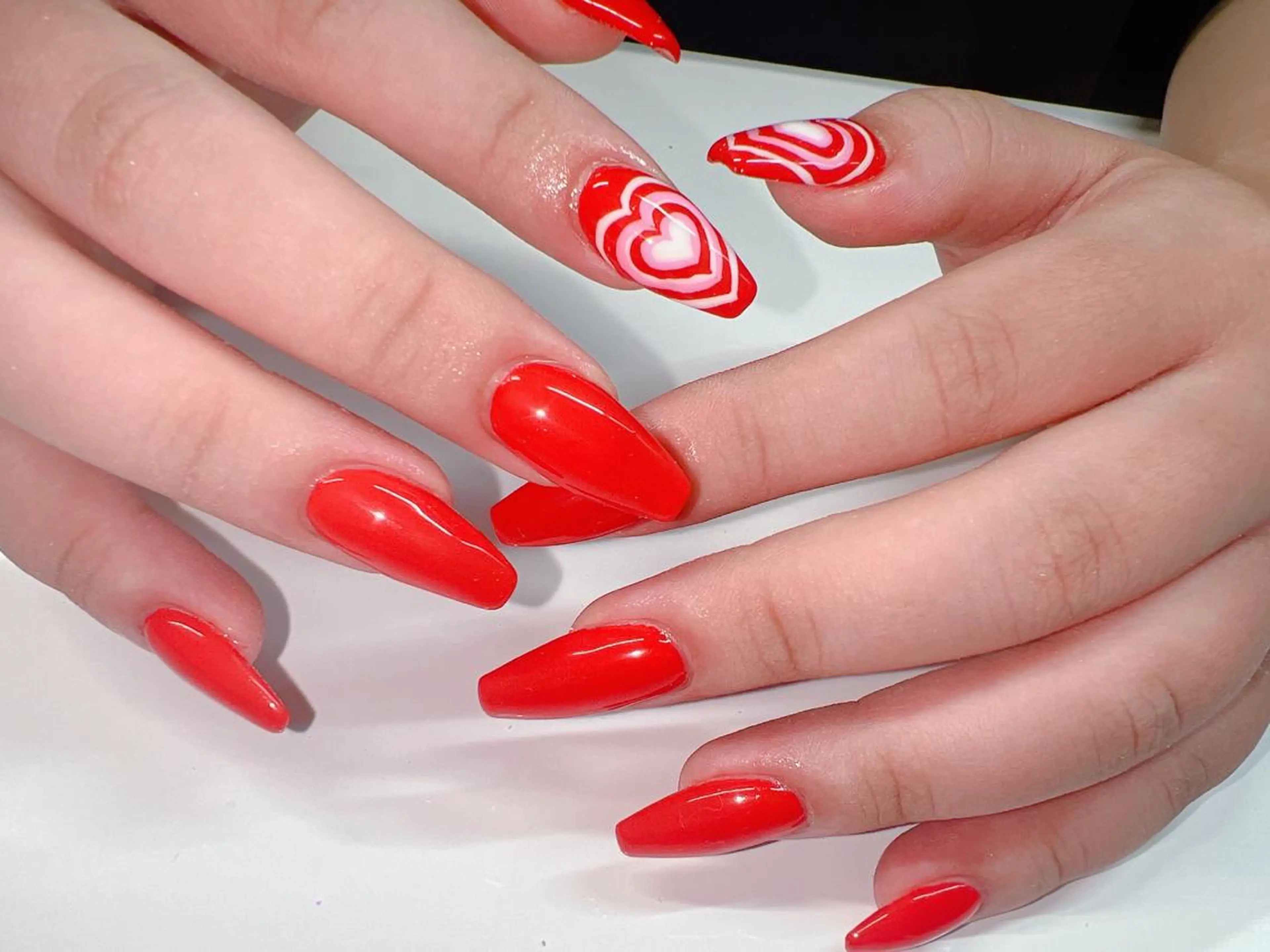 ネイル アートネイル ミディアムネイル ハンドネイル Nail Salon L'arc所属・💊大阪/心斎橋 moni🧠のネイルデザイン