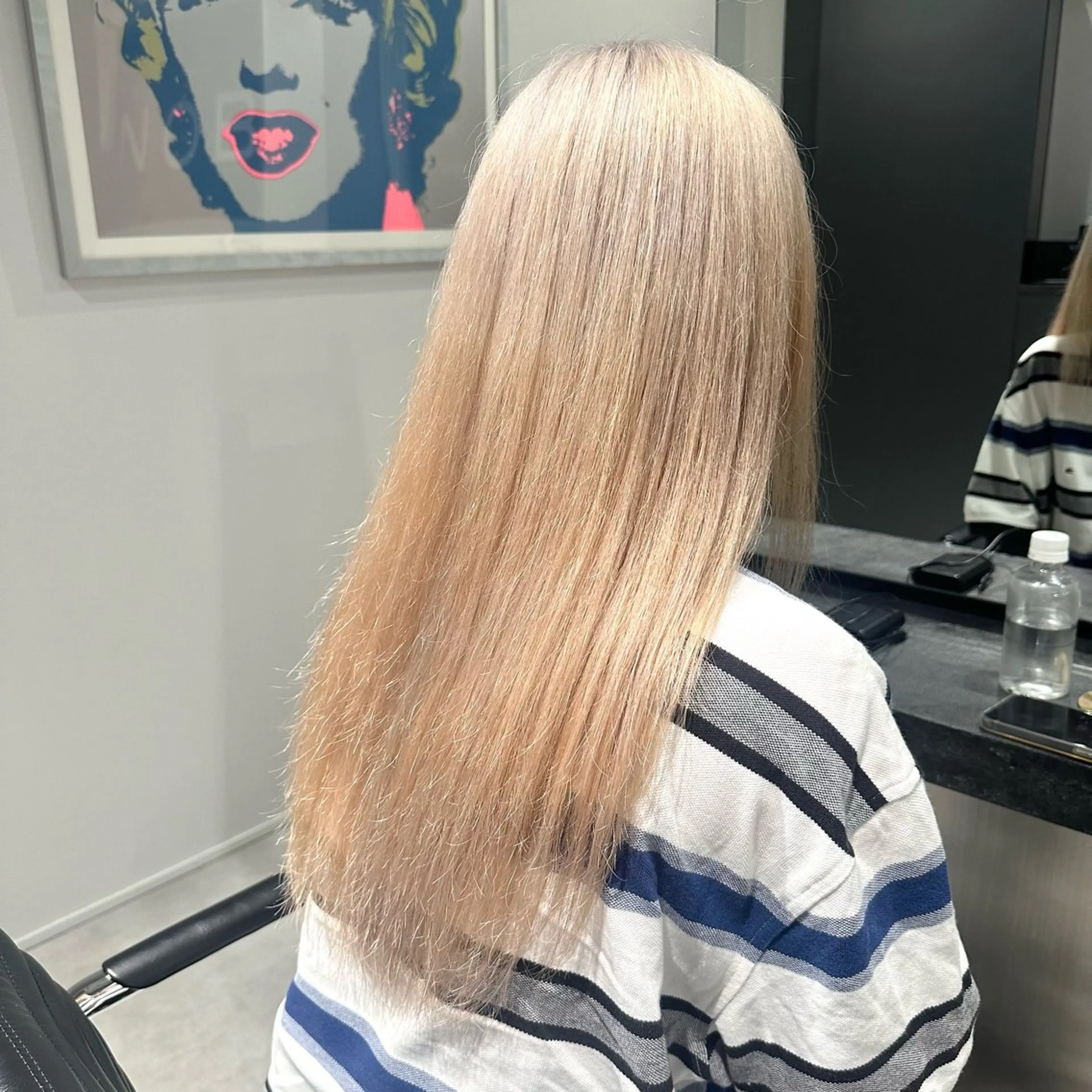 ロング カラー カット ヘアカラー トリートメント ハイトーン/ウルフ/ レイヤー/Asukaのヘアスタイル