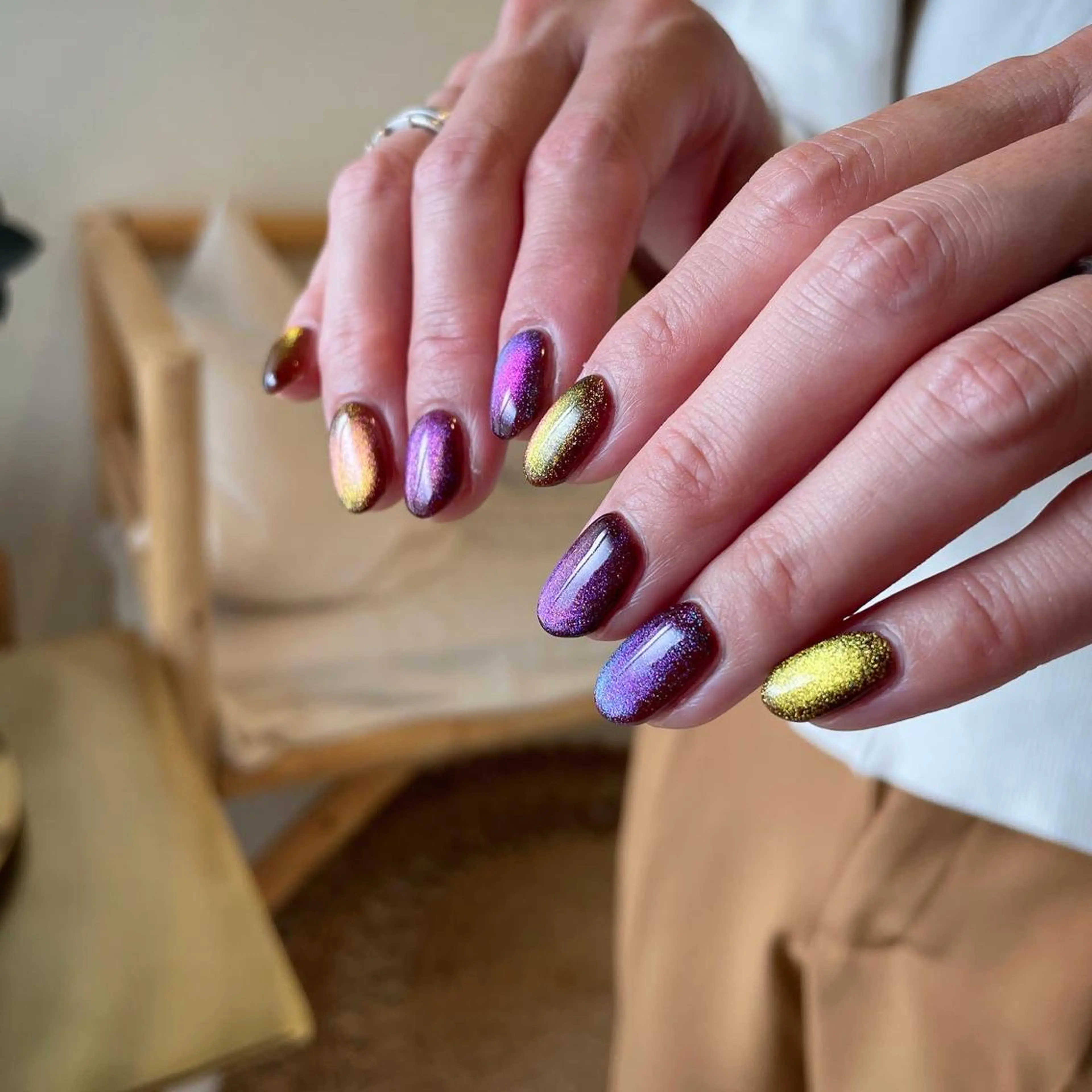 ネイル マグネットネイル ハンドネイル my&所属・my&_ maimiのネイルデザイン