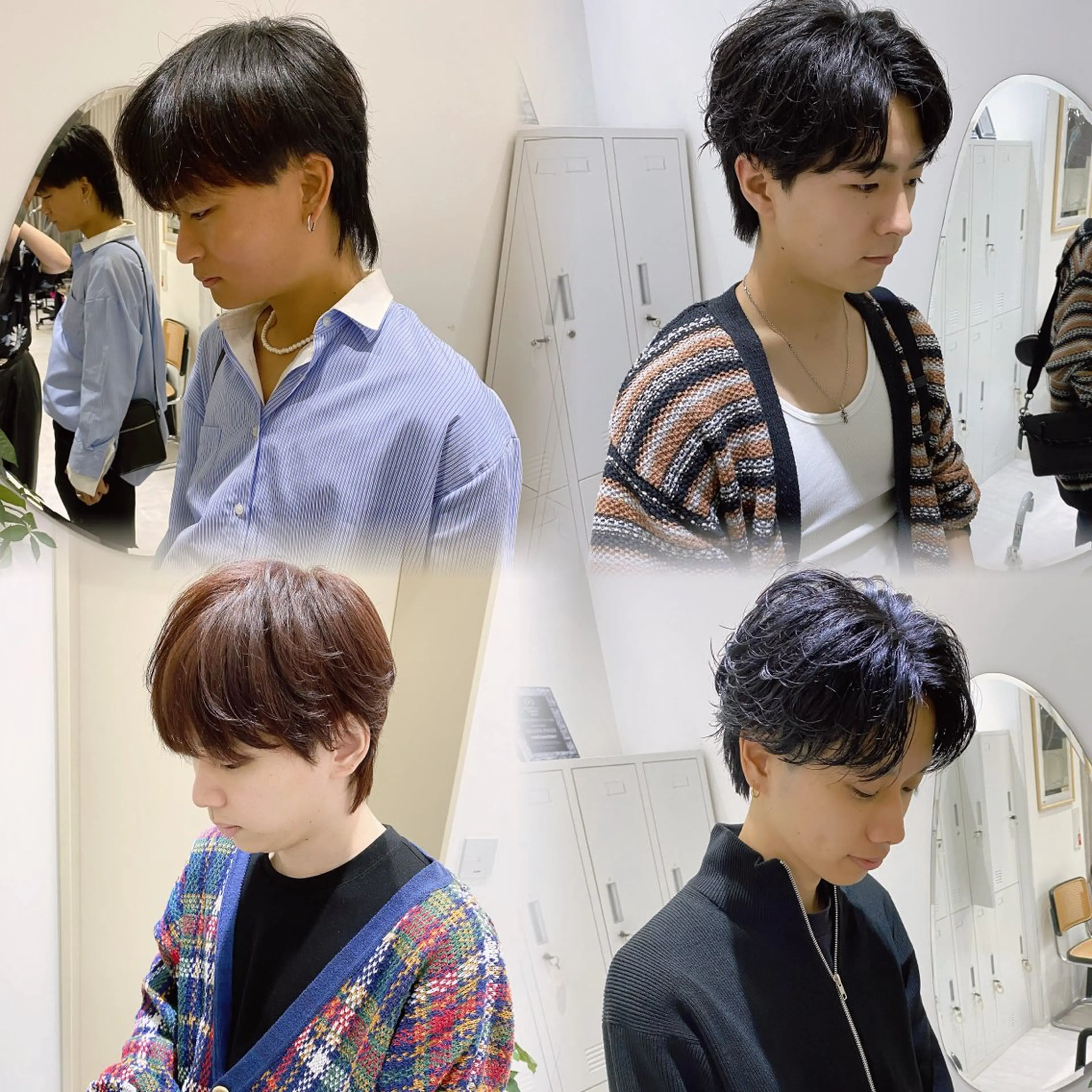 ミディアム トリートメント men'ssalon Zina天神所属・✨髪質改善/顔周りカ ット/縮毛矯正✨三隅のヘアスタイル