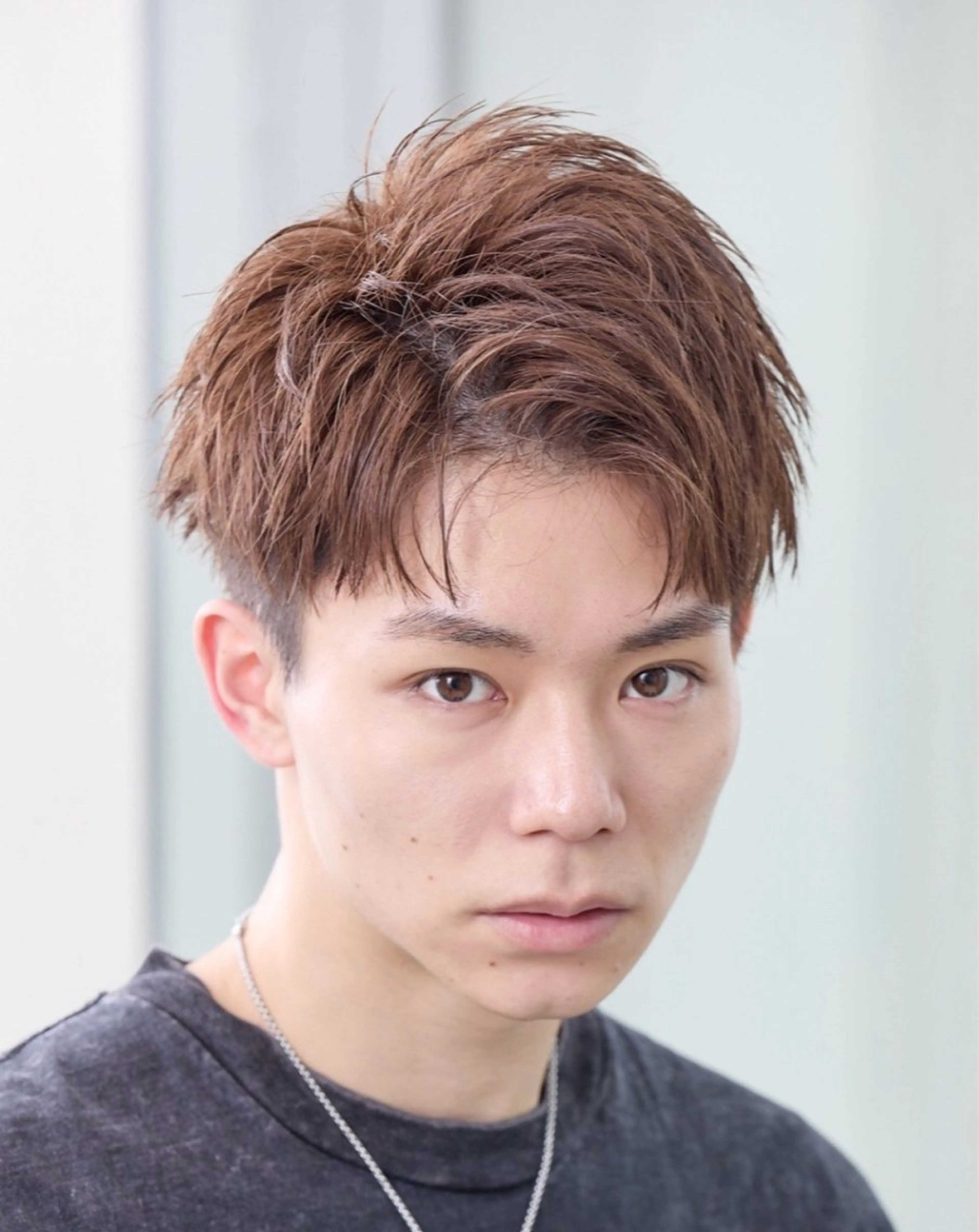 ショート メンズ ショートヘア カット ヘアカラー watanabe kazukiのヘアスタイル