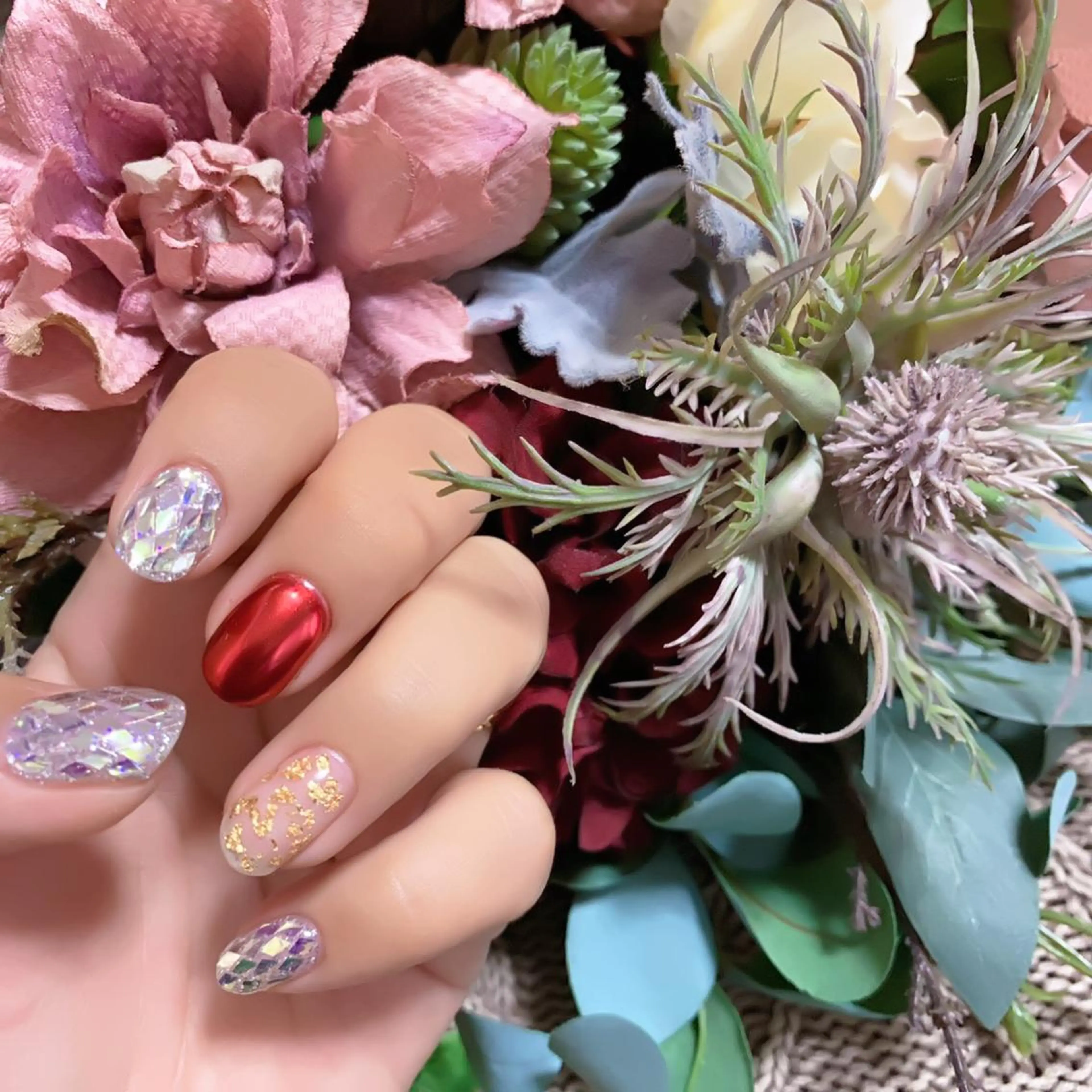 ネイル 菅野 愛花のネイルデザイン