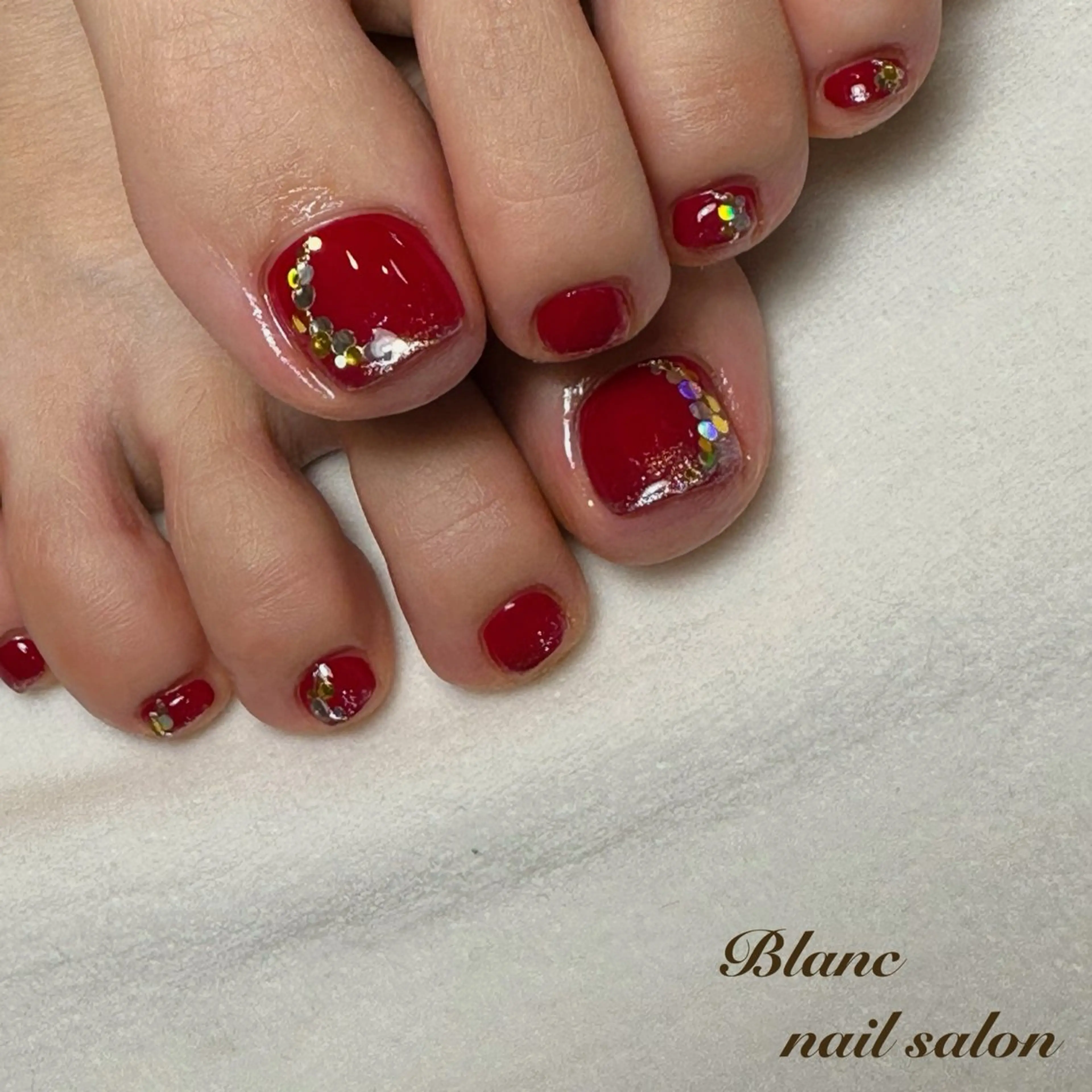 ネイル フットネイル Blanc ブランのネイルデザイン