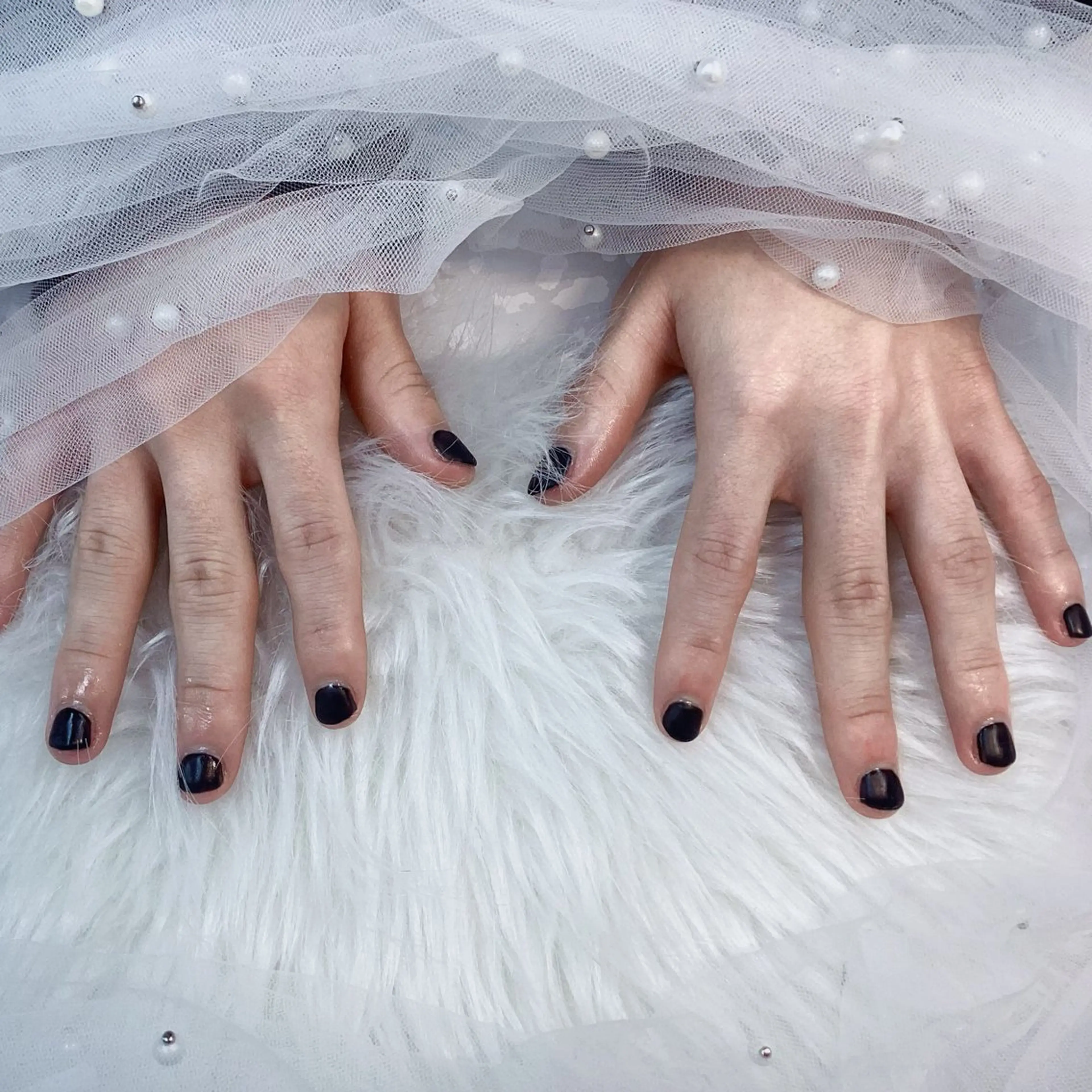 ショート パーツ全部¥110 サロンミミのネイルデザイン