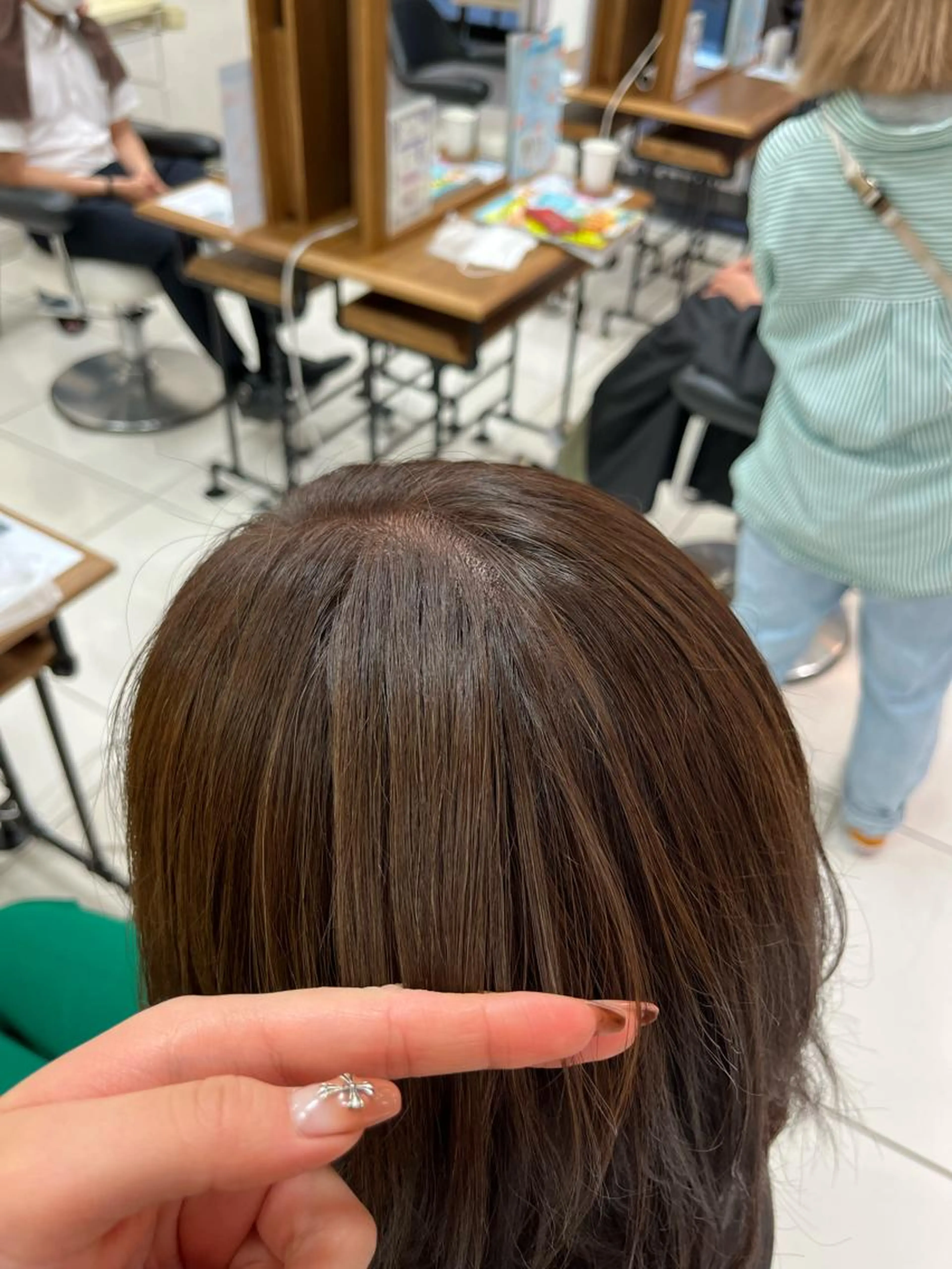 根元リタッチカラー➕似合わせカット🕊の写真