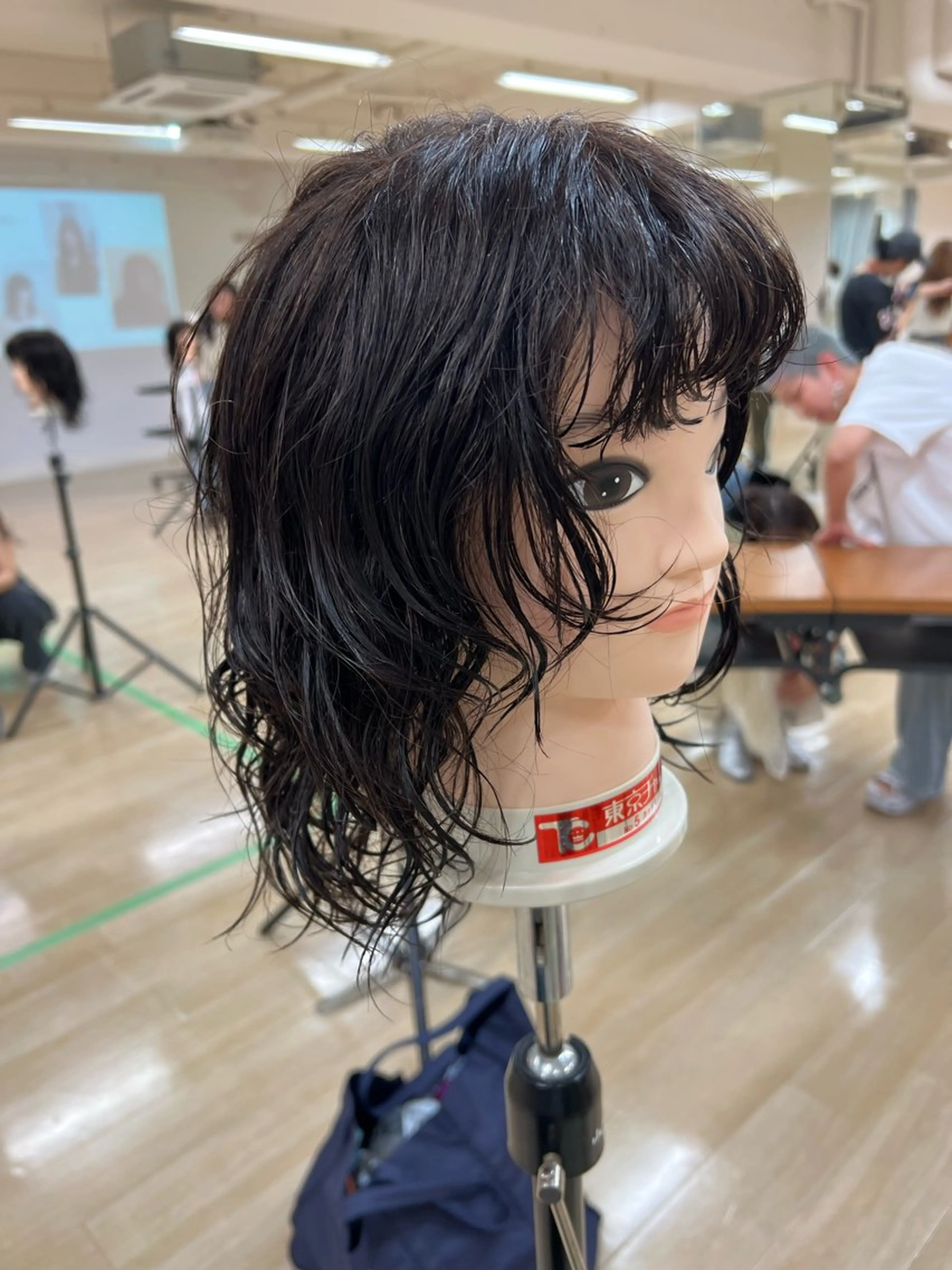 ミディアム 朝が楽になる艶髪縮毛 ✨中稲明梨のヘアスタイル