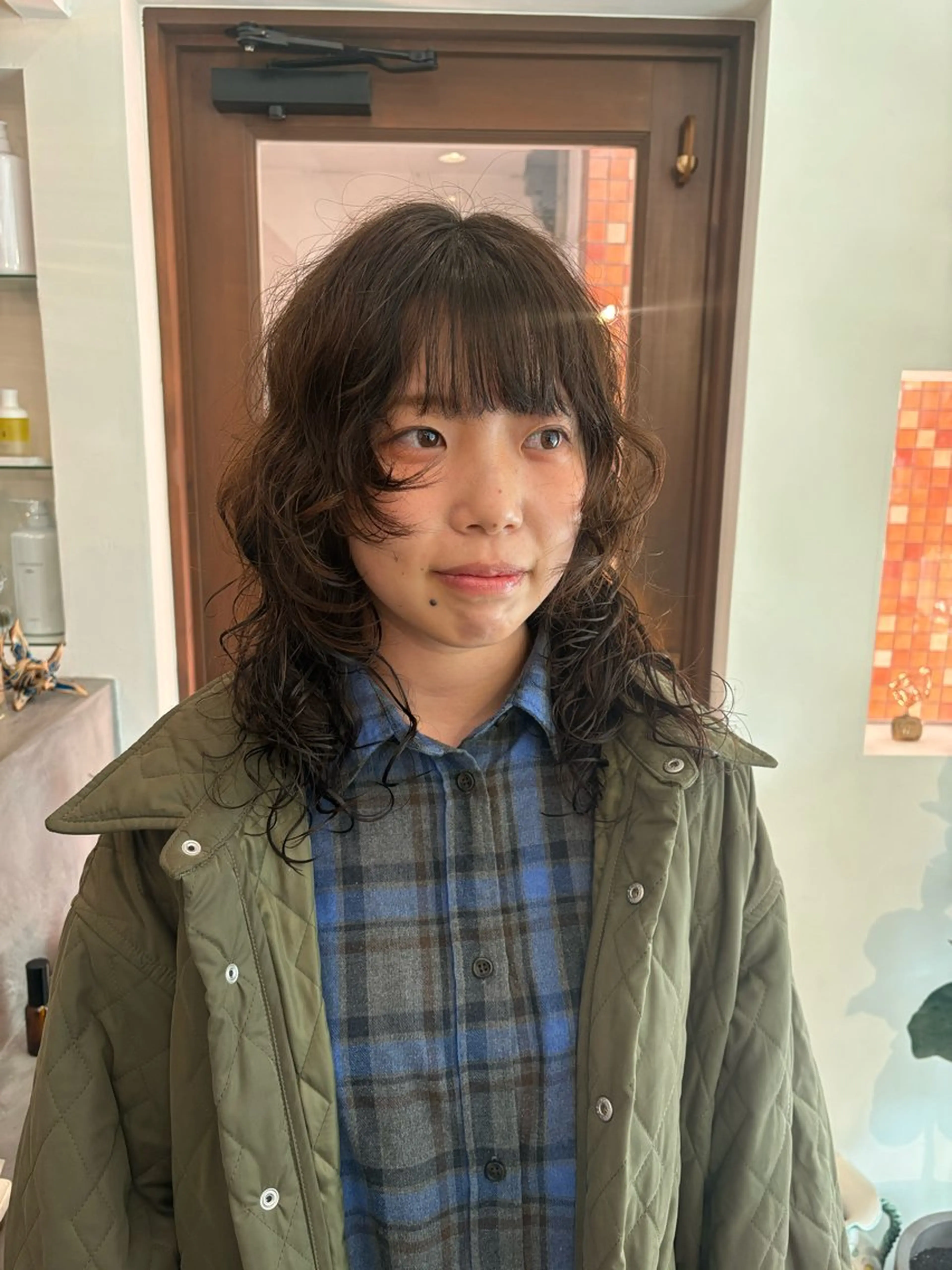 🍊レングス自由！カット＋パーマモデル🍊※10代​〜​30代ご新規様限定の写真