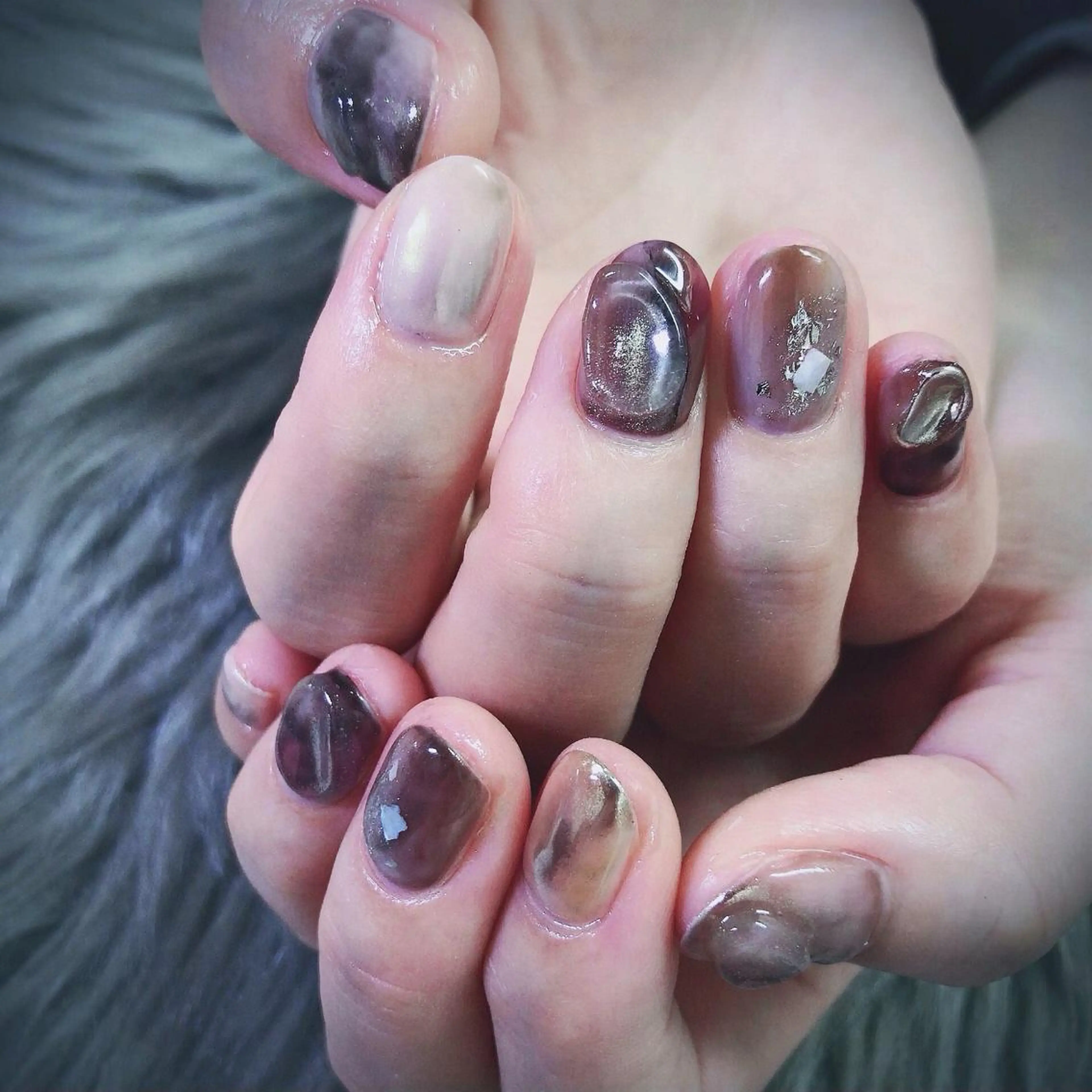 ネイル ニュアンスネイル ハンドネイル NOIROUGE所属・NOI ROUGEのネイルデザイン