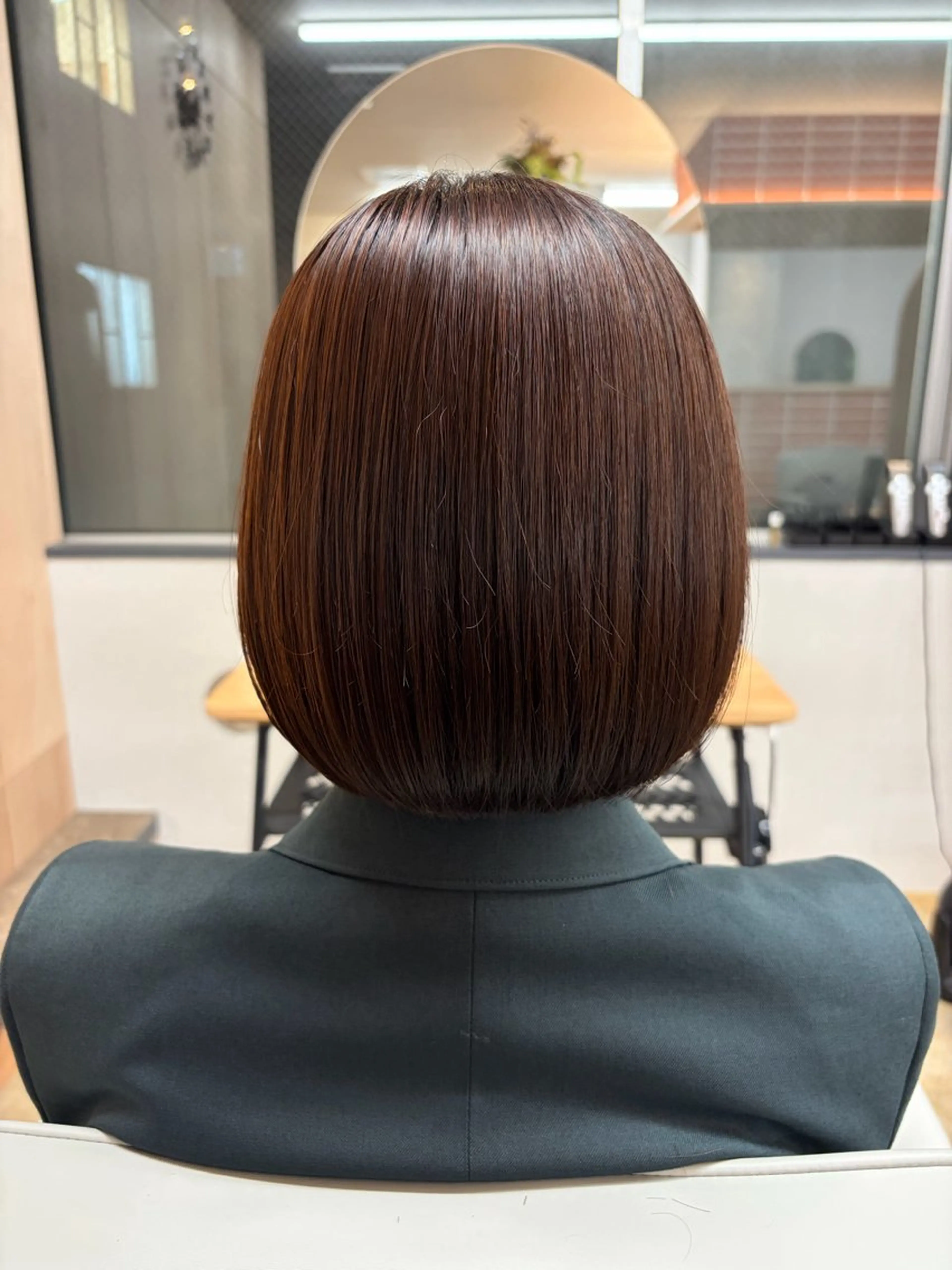 ショート カラー 透明感カラー インナーカラー オレンジ ボブ ショートヘア MOCO hair flor所属・MOCO hair  flor /kohのヘアスタイル