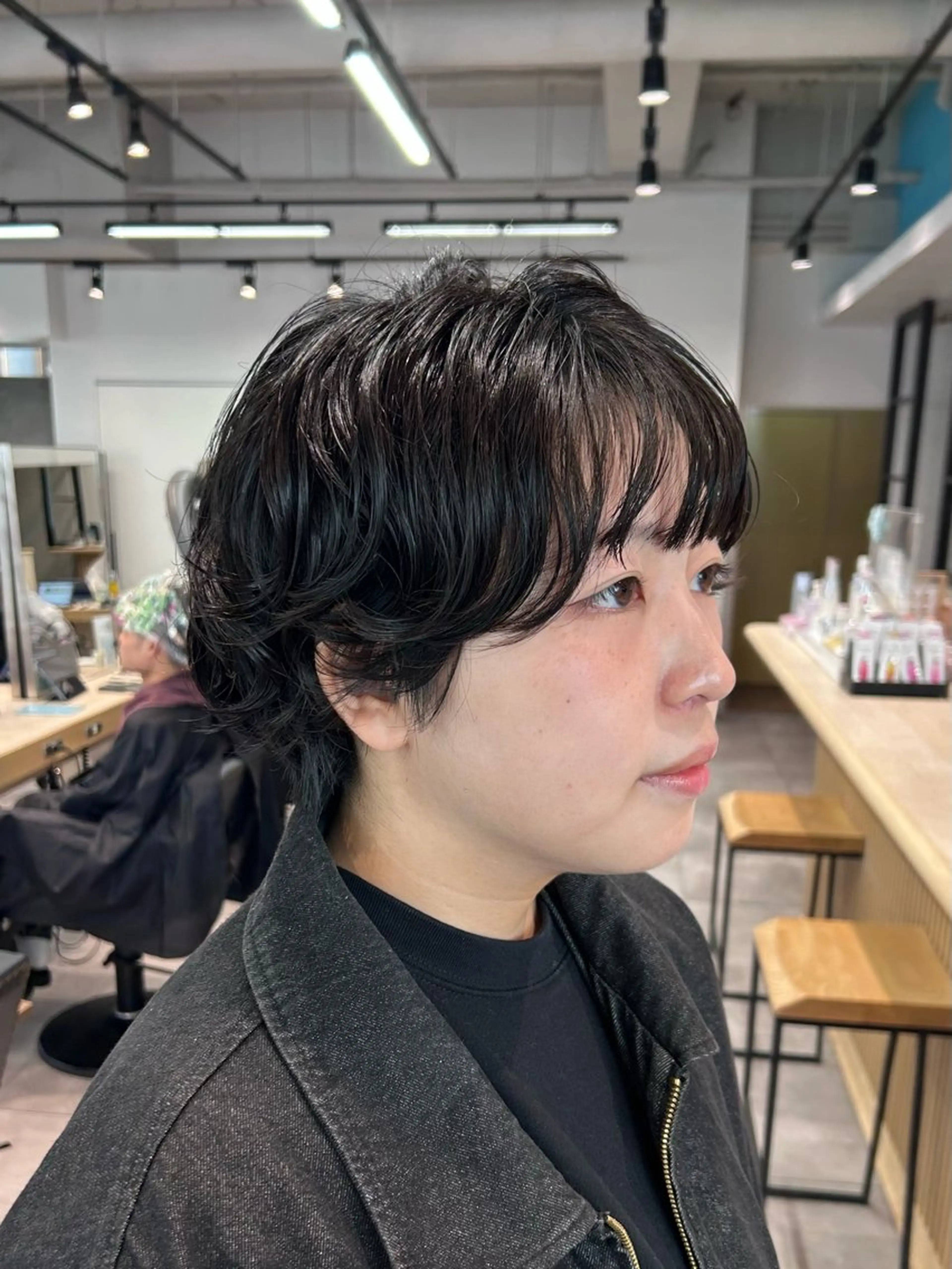 ショート カット パーマ ショート・ボブ 🌈chinaのヘアスタイル