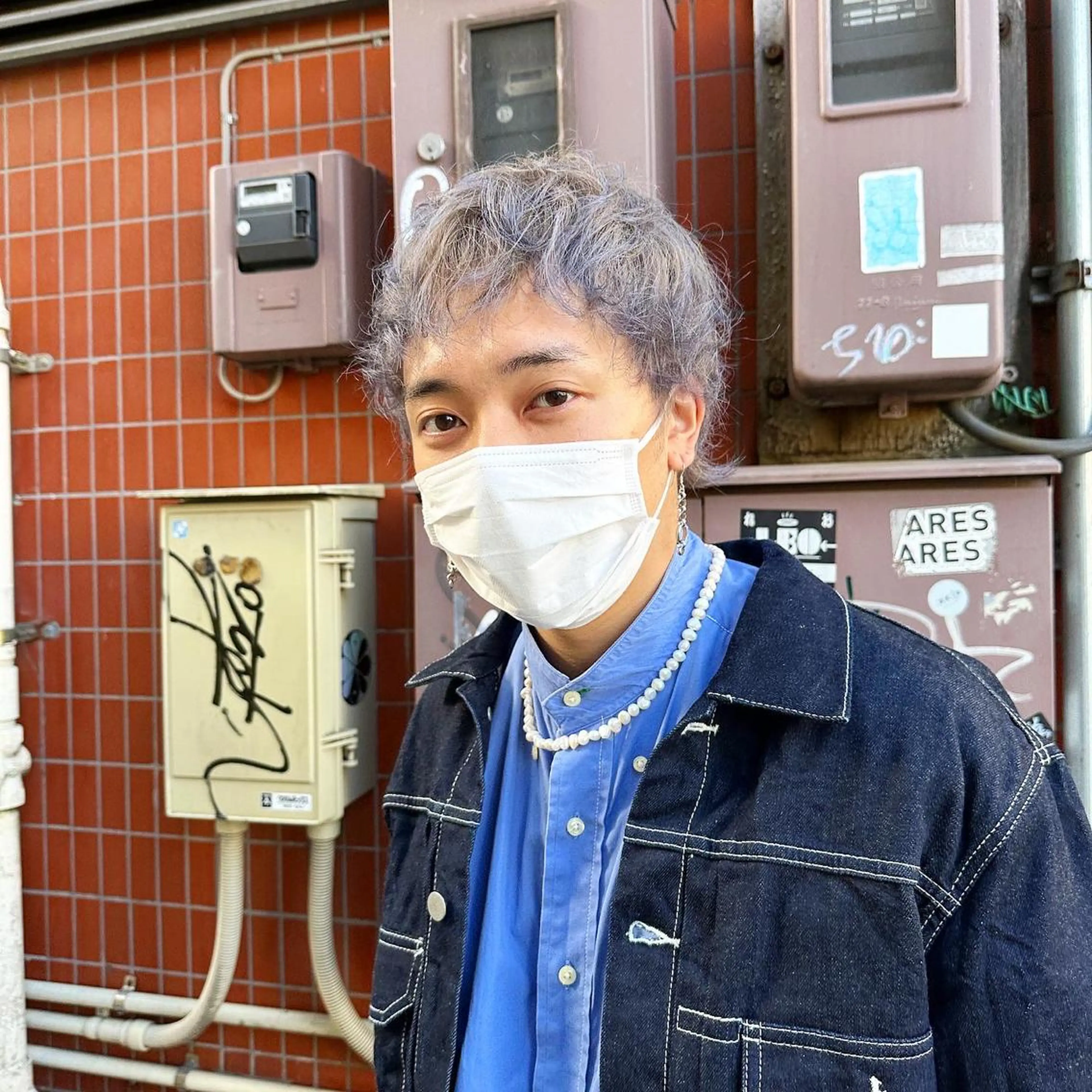 カラー メンズ カット 🎖️似合わせメンズ パーマ🎖️カネキのヘアスタイル