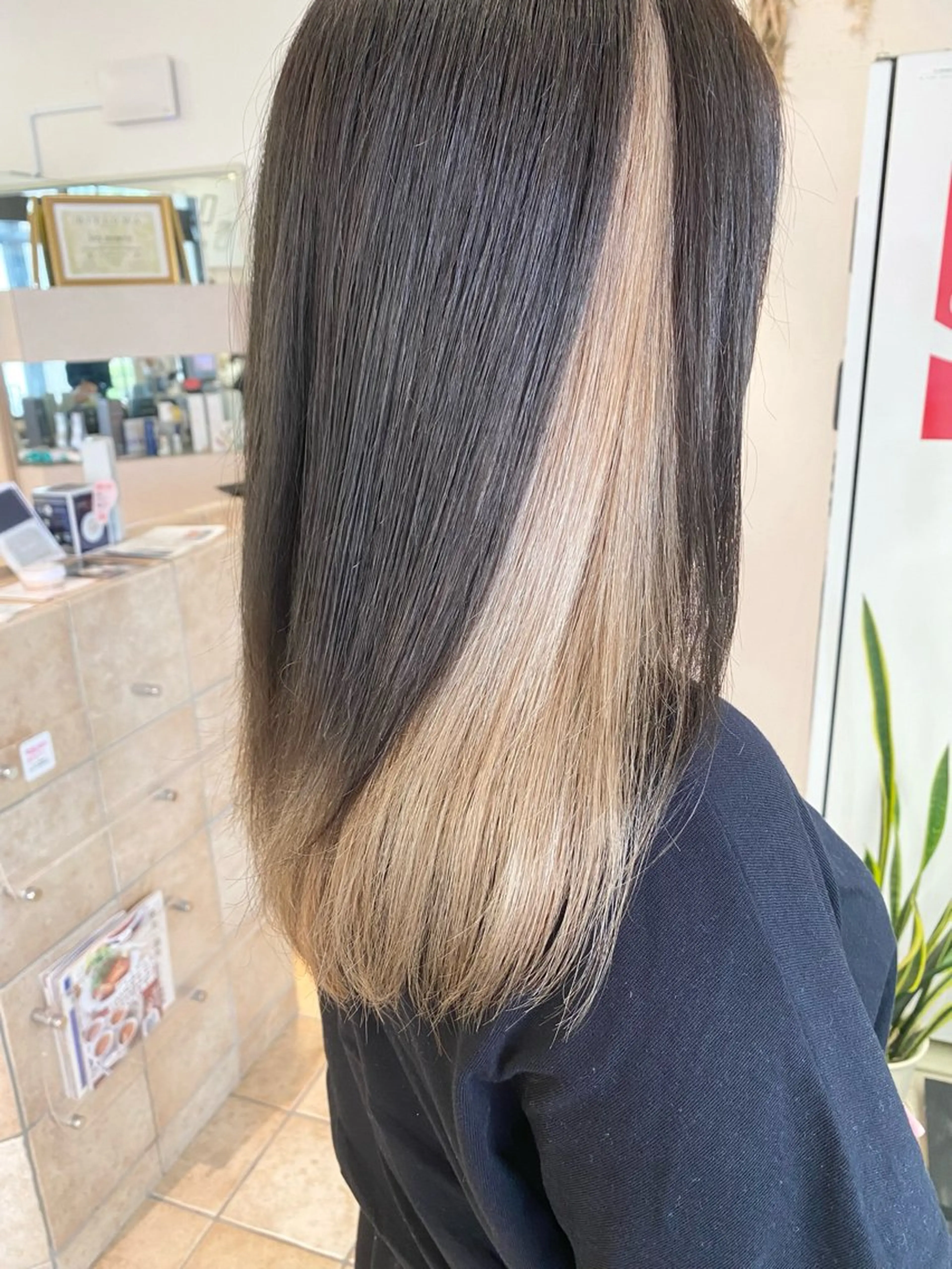 ロング ヘアカラー トリートメント 🇰🇷韓国風顔周り NANAMI🇰🇷のヘアスタイル