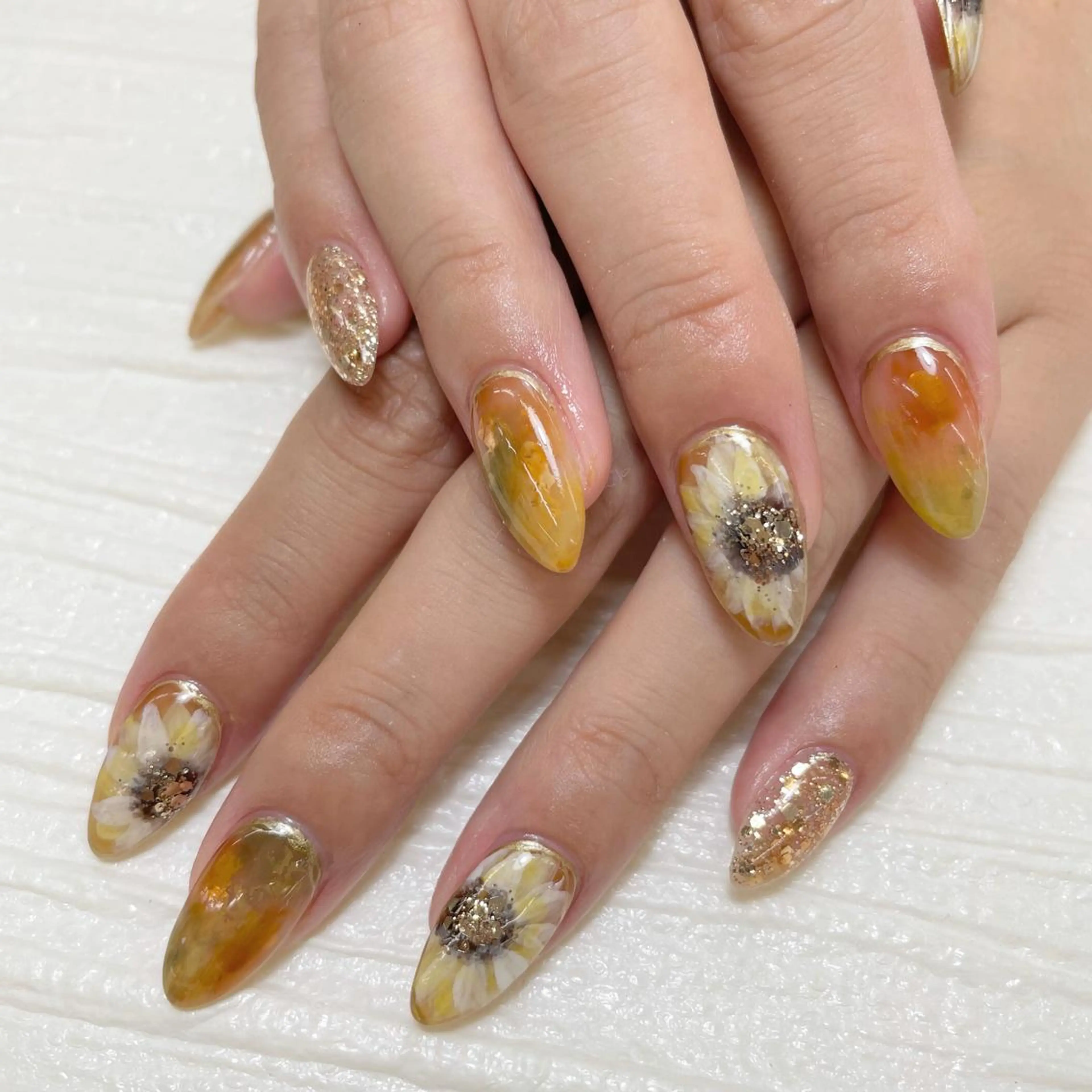 ネイル 夏ネイル Nail Blue512所属・Nailist MINORIのネイルデザイン