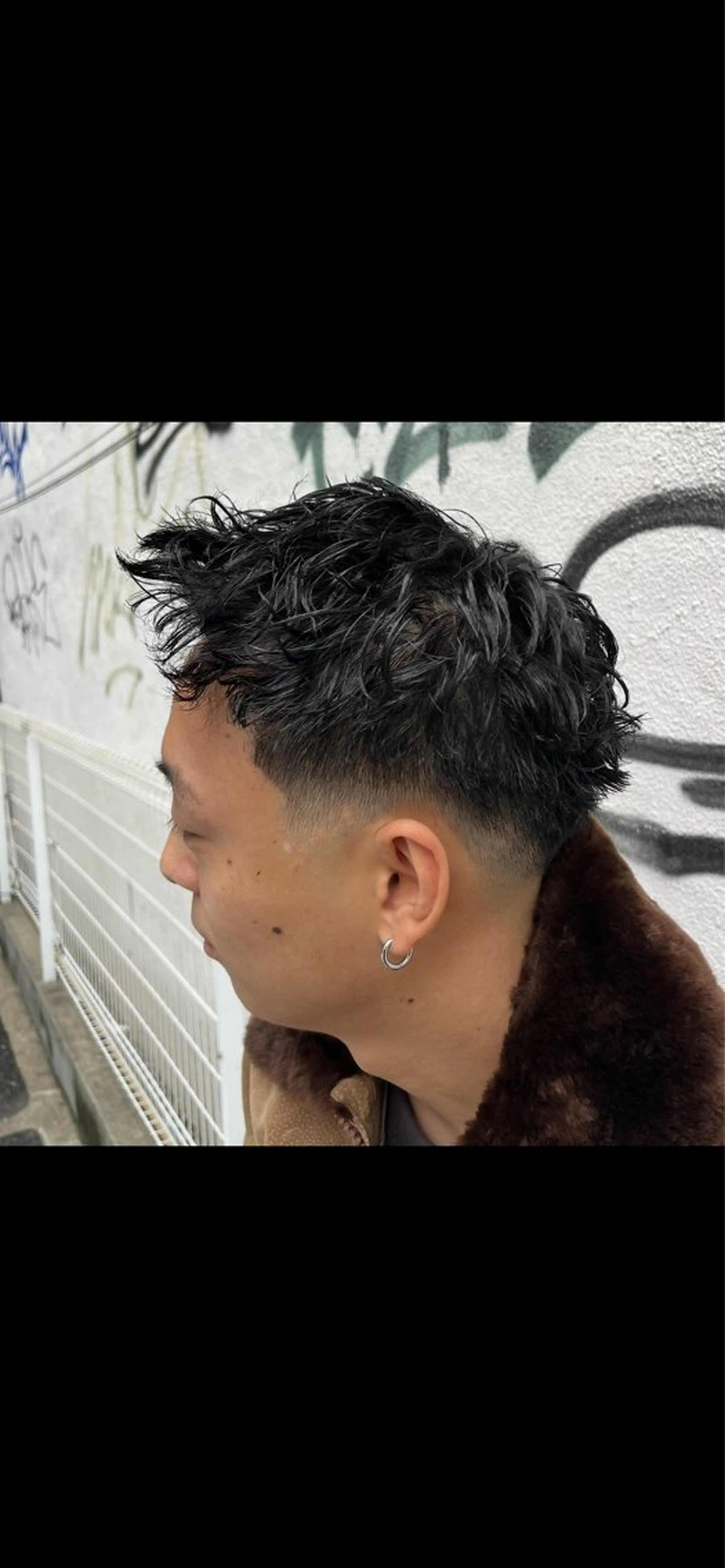 ショート パーマ メンズ パーマ 梅田/メンズ専門 ／加地光尊のヘアスタイル