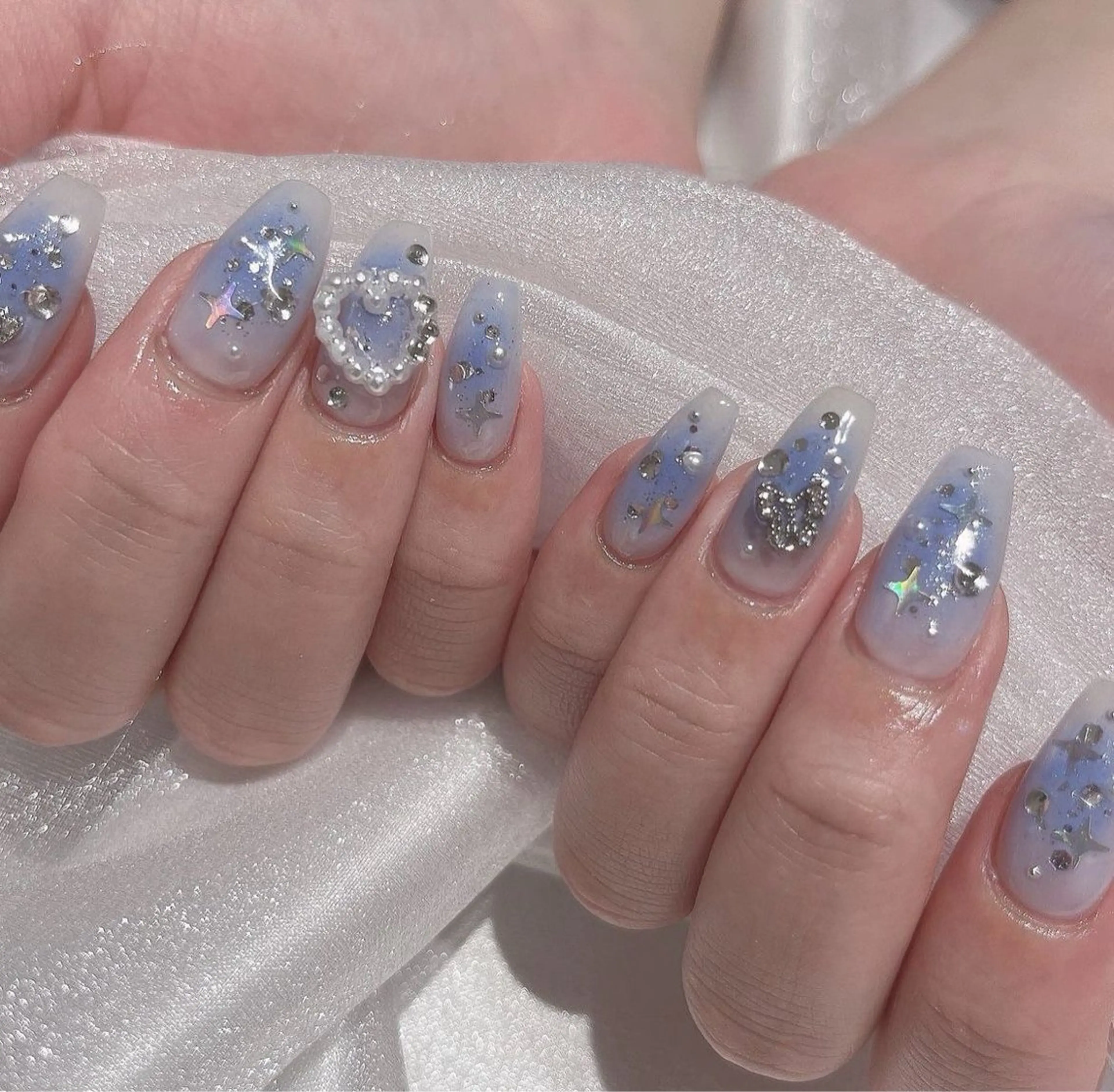 ネイル 長さ出し ハロウィン マグネットネイル ミラーネイル ネイルチップ Lee Nails チップ長さだし専門店のネイルデザイン