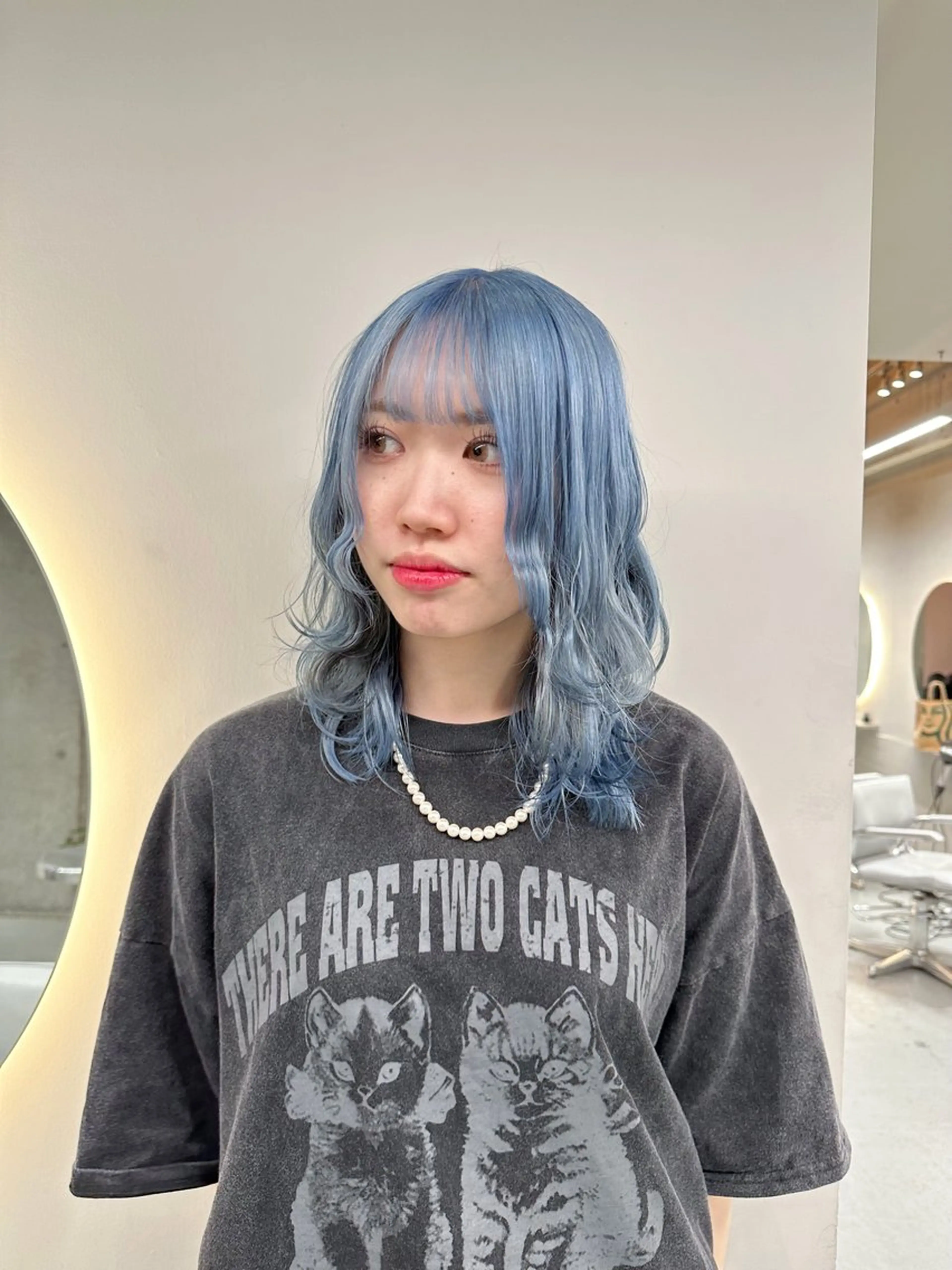 ✨黒髪から初ブリーチ✨６月限定大人気！！ブリーチ2回プラスカラー+TOKOトリートメント16000円［ミニモ学割U24］の写真