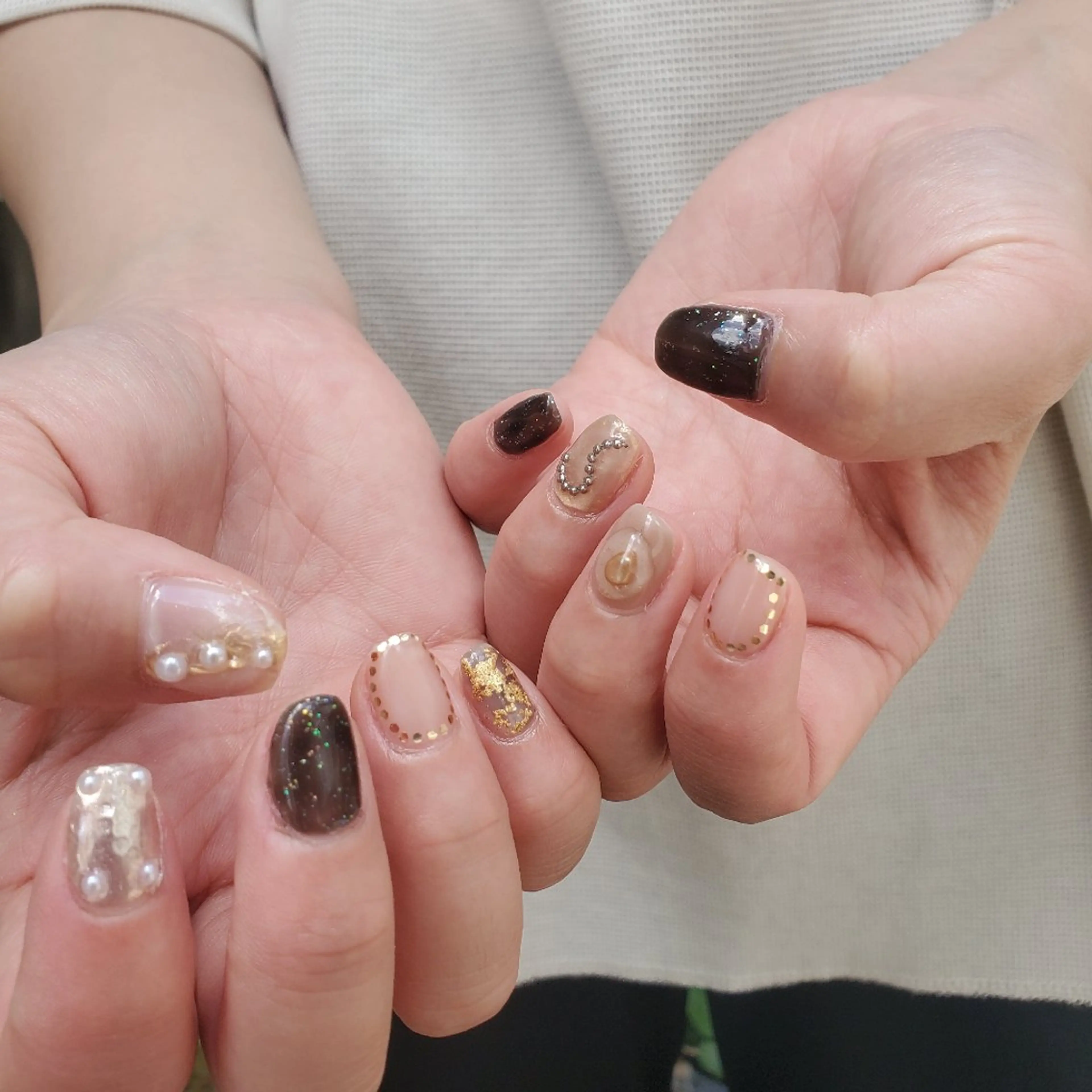 ネイル ハンドネイル 店長 佐藤のネイルデザイン