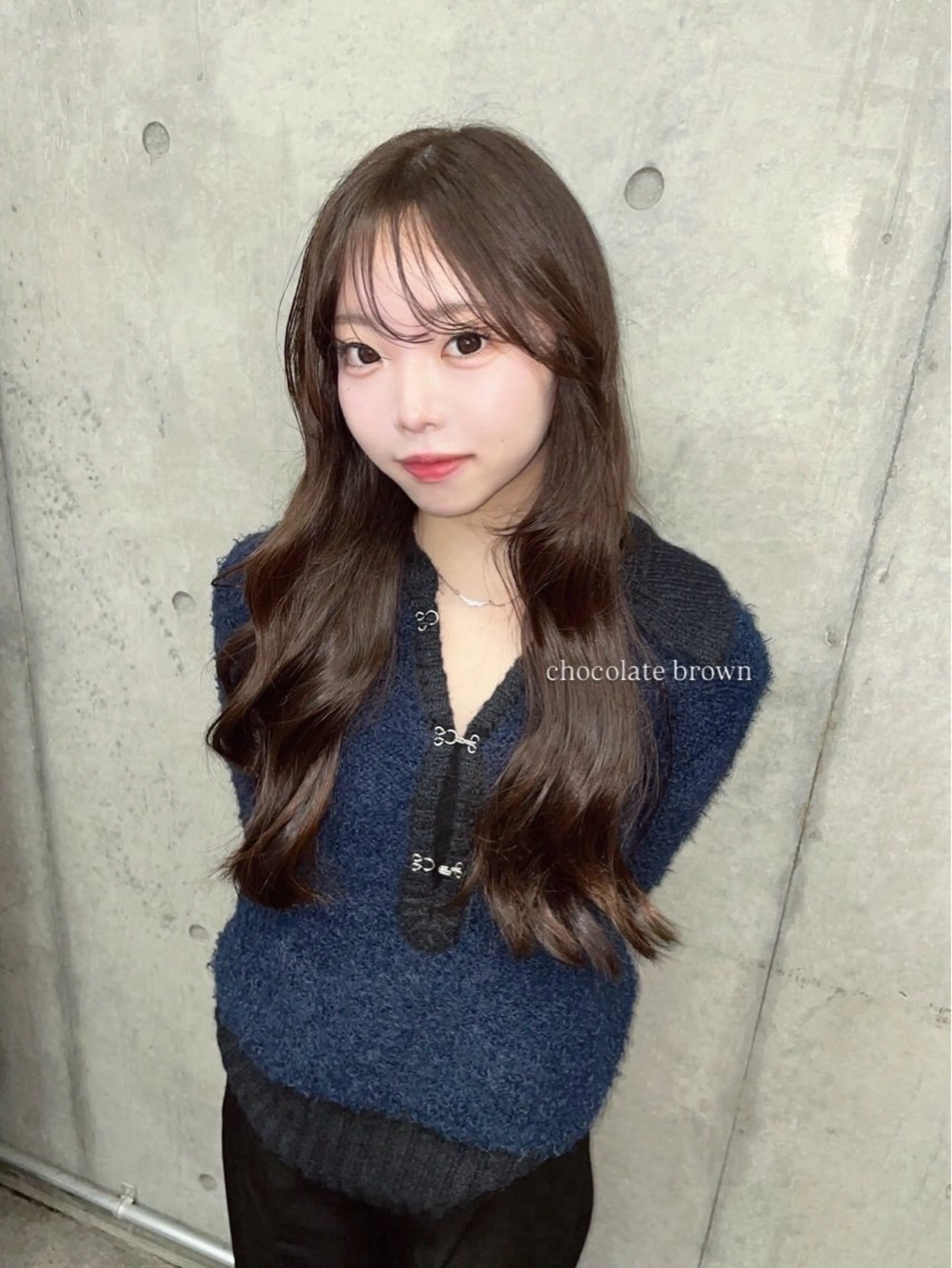 ロング カラー トリートメント カット ヘアカラー トリートメント one eighty所属・★韓国メンズ/カラー /パーマrinka★のヘアスタイル