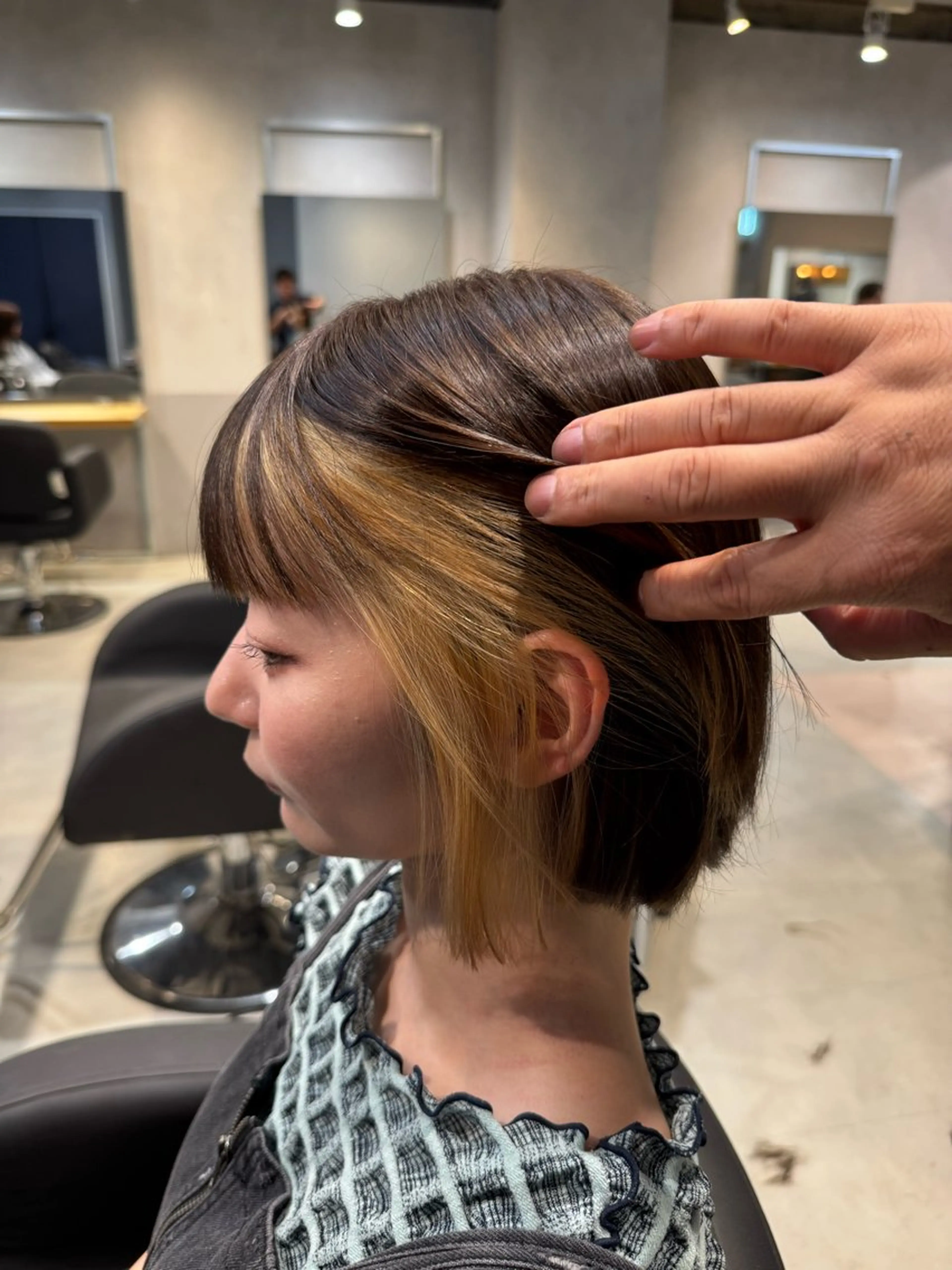 ショート ✂︎神カット&カラー 韓国風パーマ黒田ダイのヘアスタイル